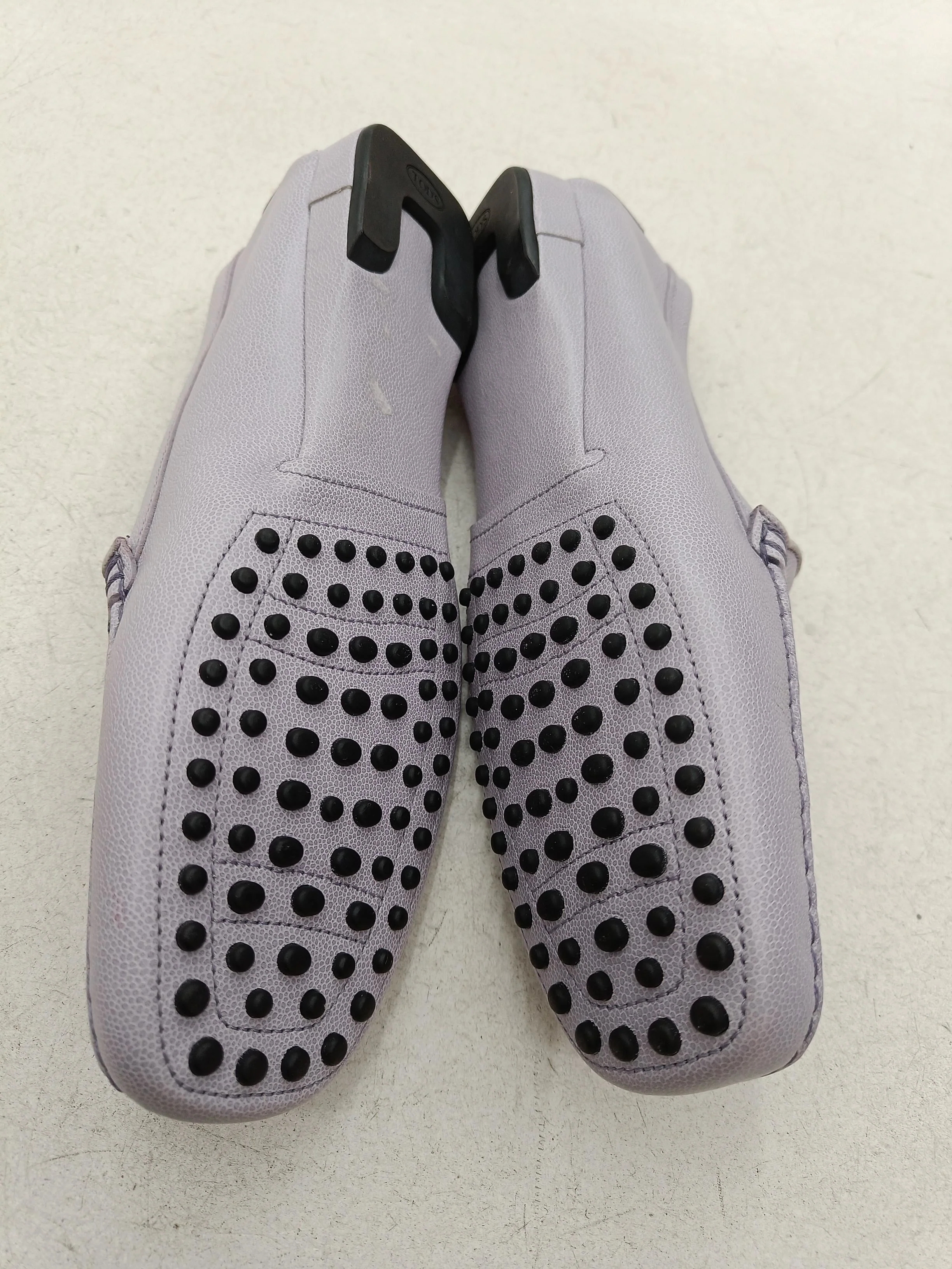 Tod's Women's Flat Shoes UK 6 Purple 100% Leather Loafer - Image 7