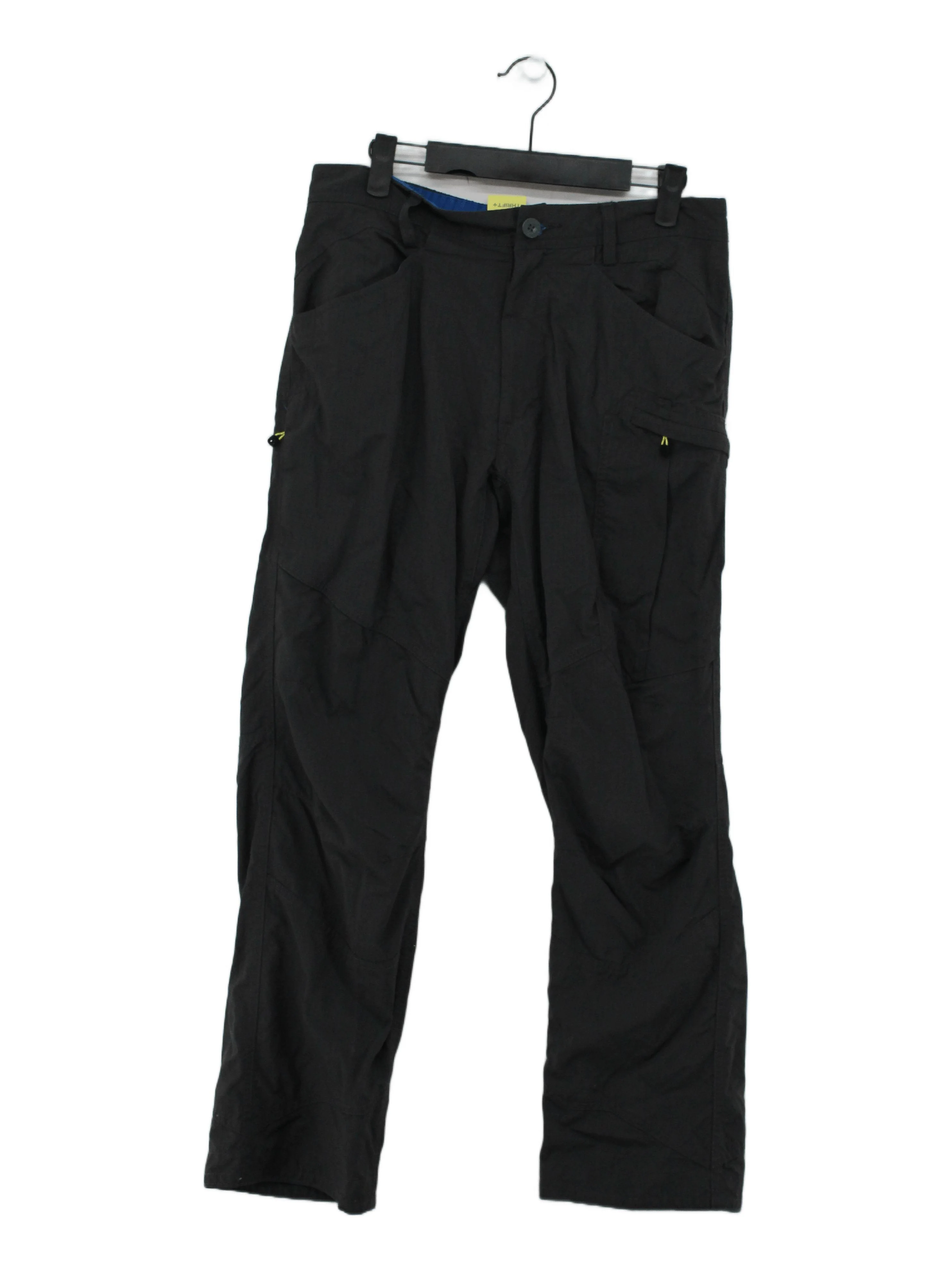 Tog24 Men's Trousers S Grey 100% Polyamide Straight Cargo