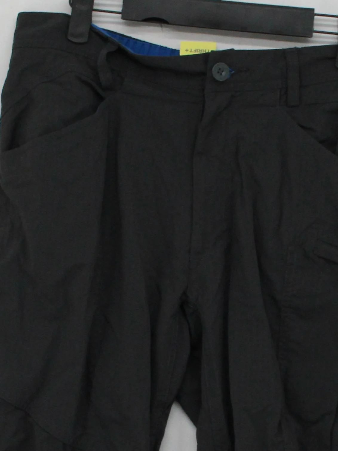 Tog24 Men's Trousers S Grey 100% Polyamide Straight Cargo - Image 3