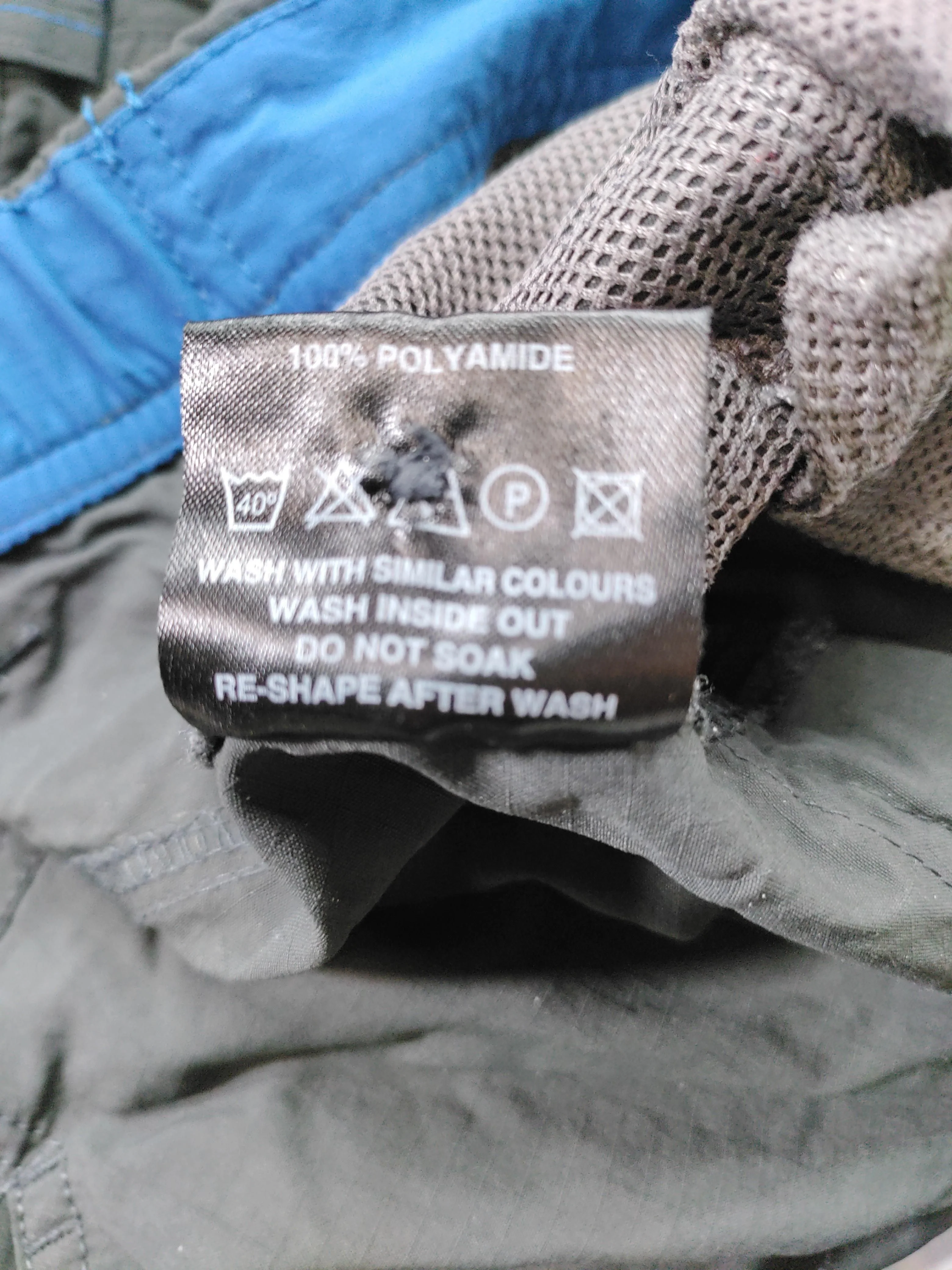 Tog24 Men's Trousers S Grey 100% Polyamide Straight Cargo - Image 6