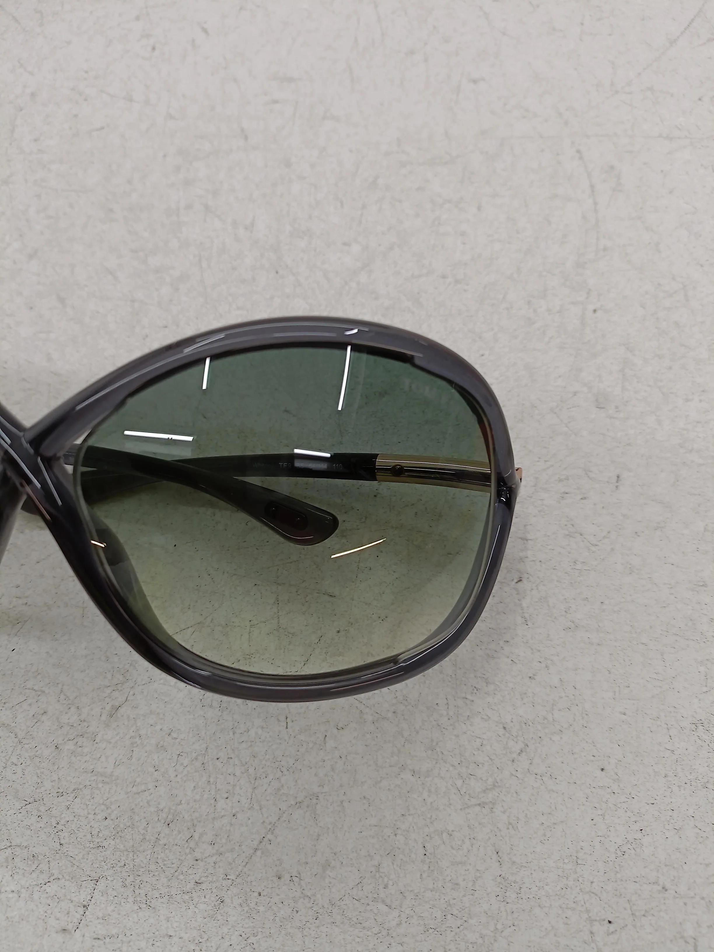 Tom Ford Men's Sunglasses Grey Wrap - Image 3