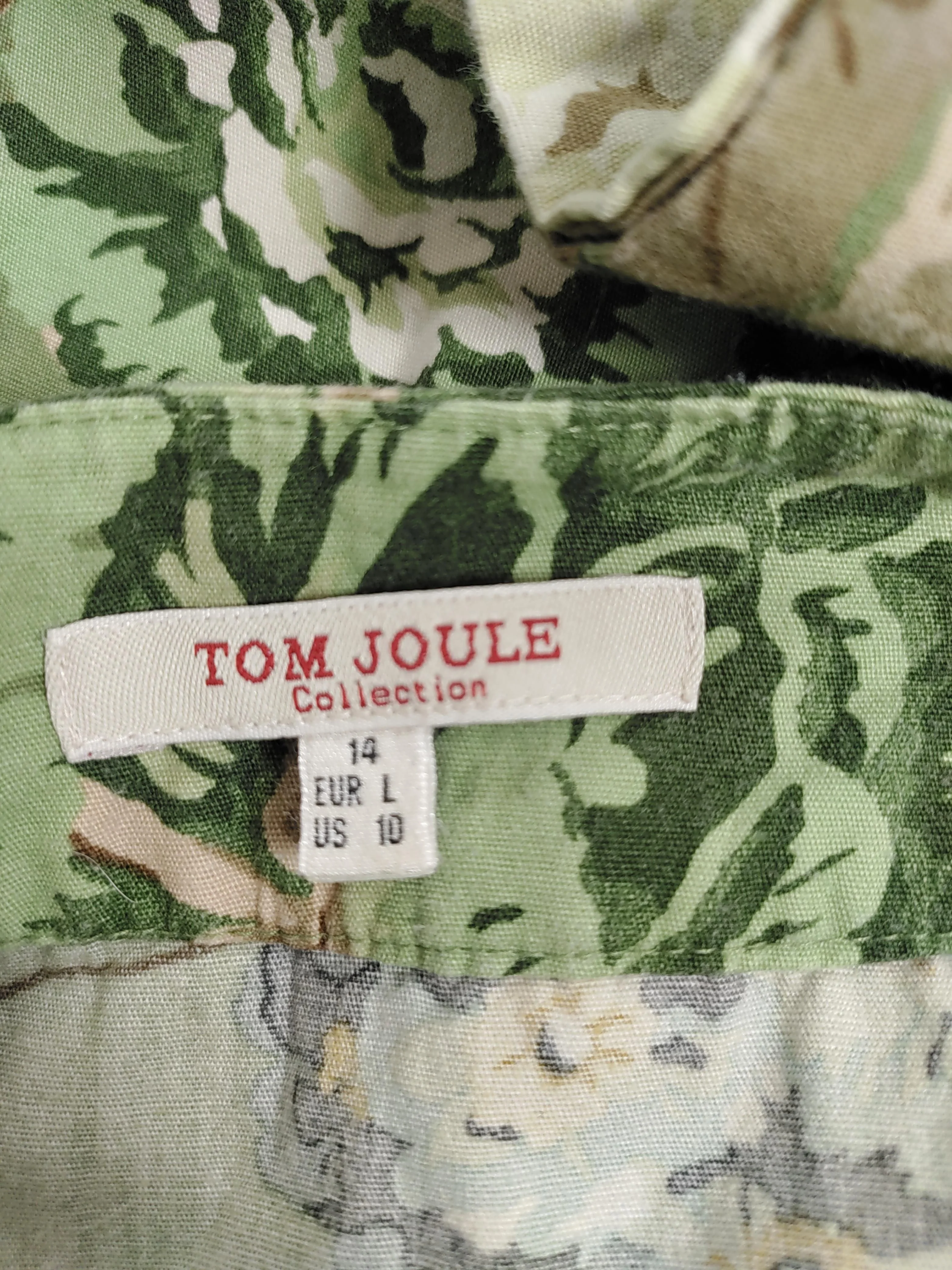 Tom Joule T-Shirt Mini Dress UK14 in Green - Image 5