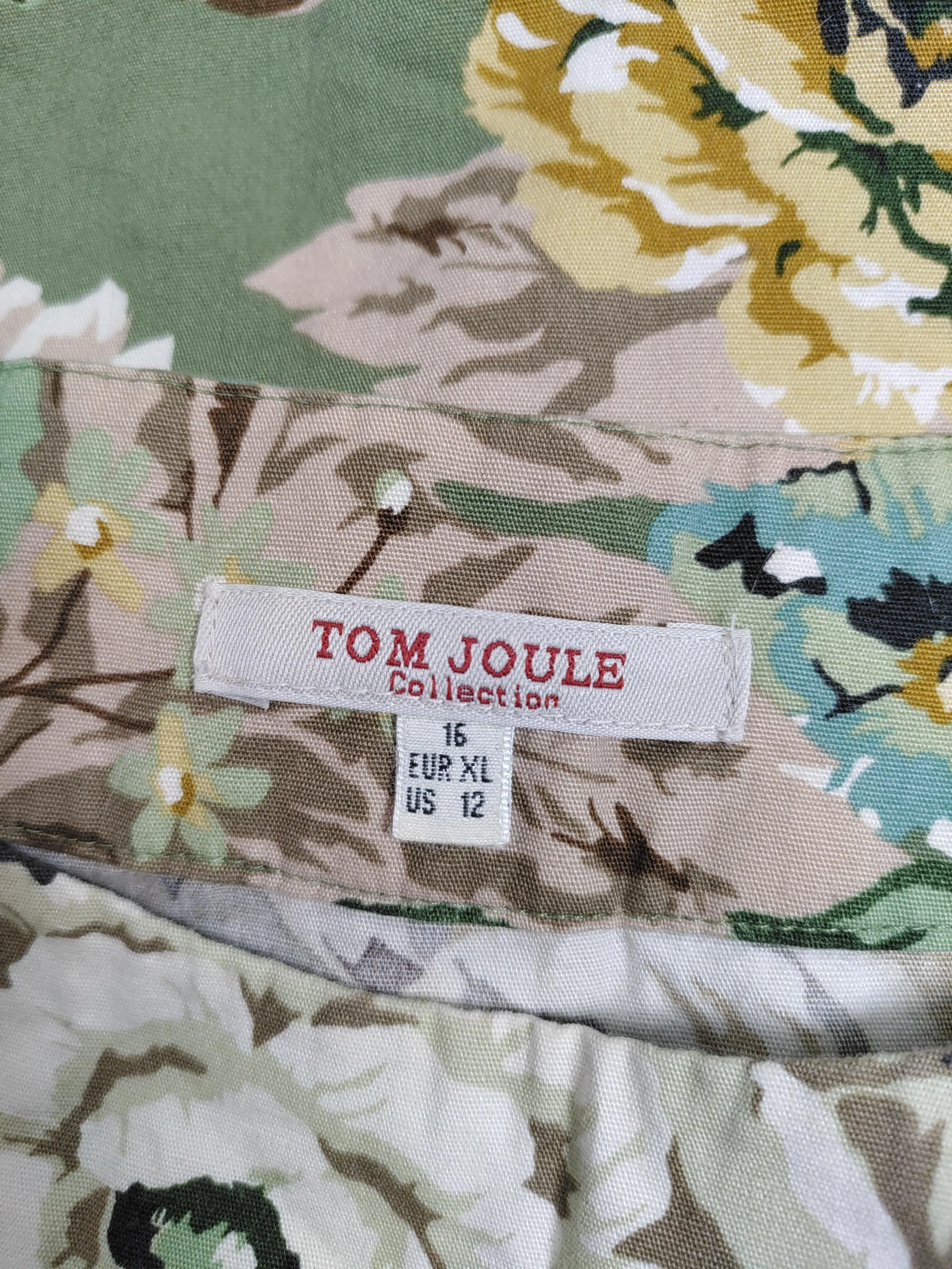 Tom Joule T-Shirt Mini Dress UK16 in Green - Image 5