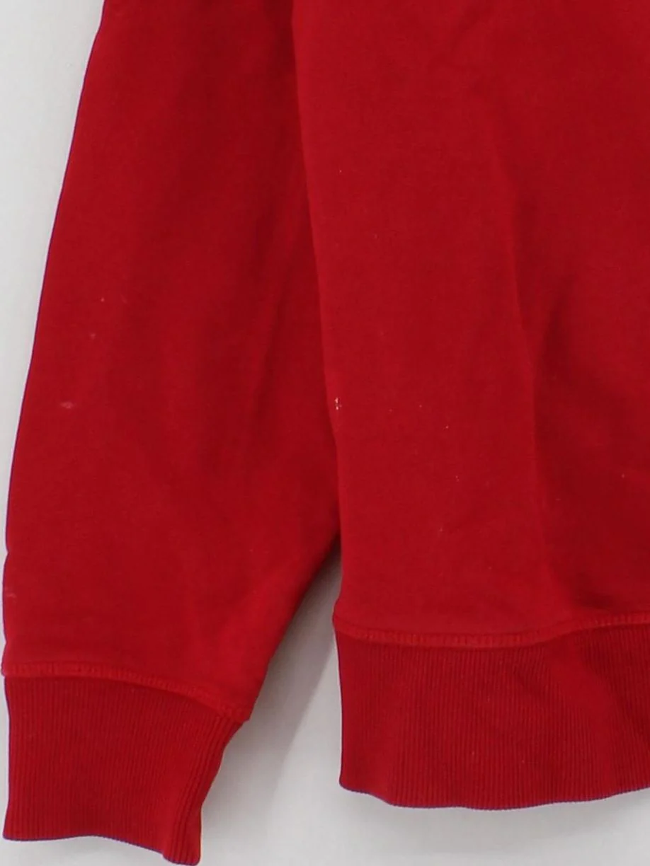 Tommy Hilfiger Men's Hoodie M Red 100% Cotton Pullover - Image 4