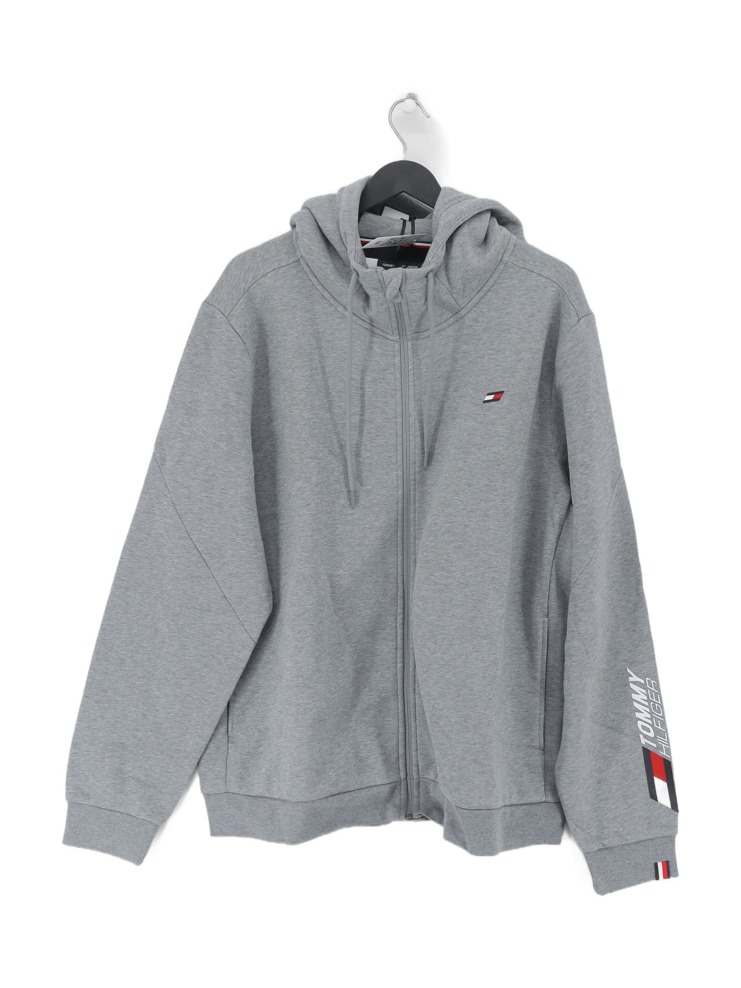 Tommy Hilfiger Men's Hoodie XXL Grey Cotton New with tags