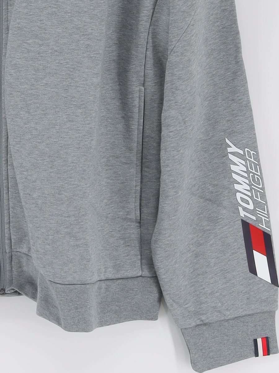 Tommy Hilfiger Men's Hoodie XXL Grey Cotton New with tags - Image 4
