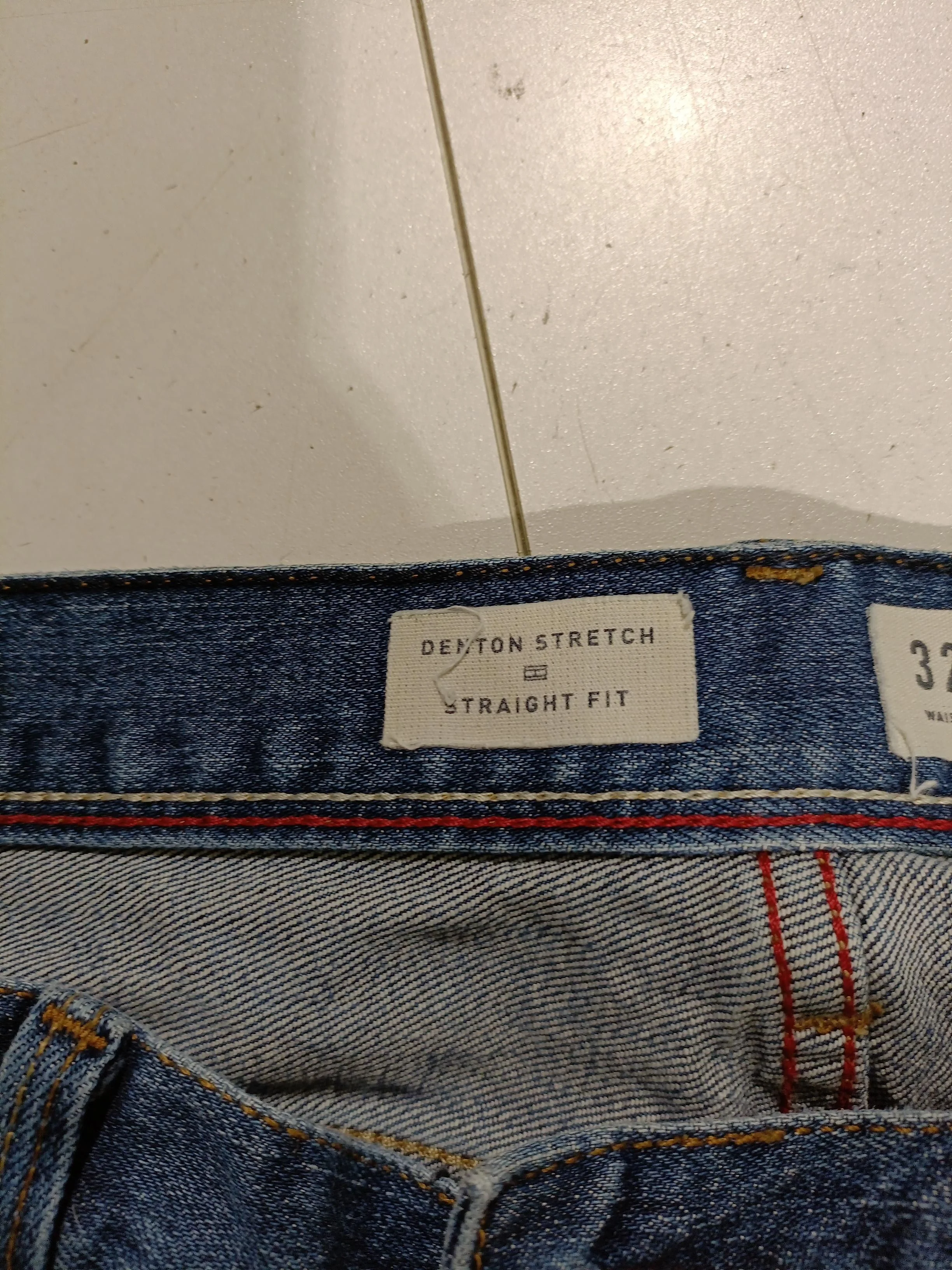 Tommy Hilfiger Men's Jeans W 32 in; L 32 in Blue Cotton with Elastane Straight - Image 6