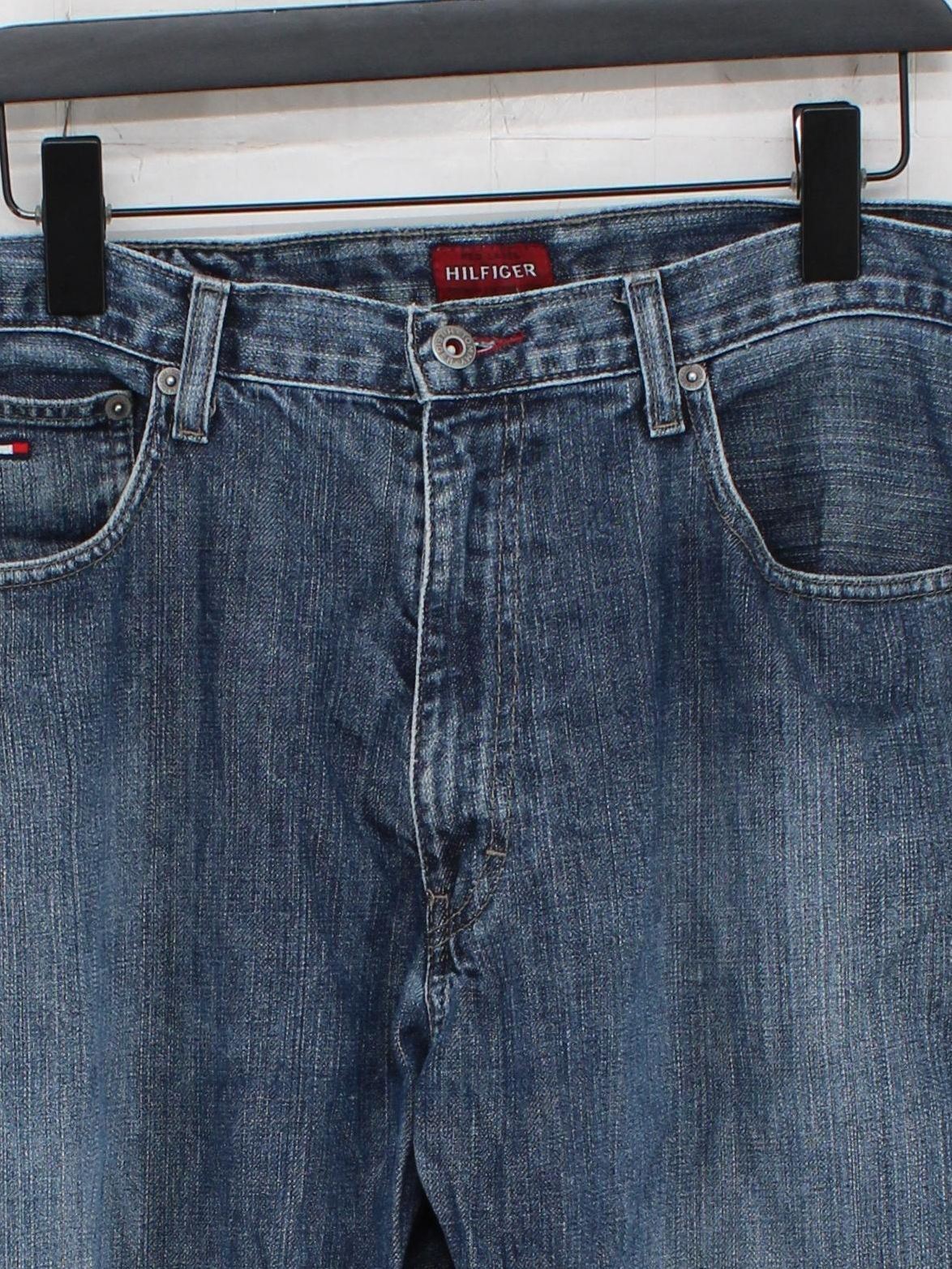 Tommy Hilfiger Men's Jeans W 34 in Blue 100% Cotton Straight - Image 3