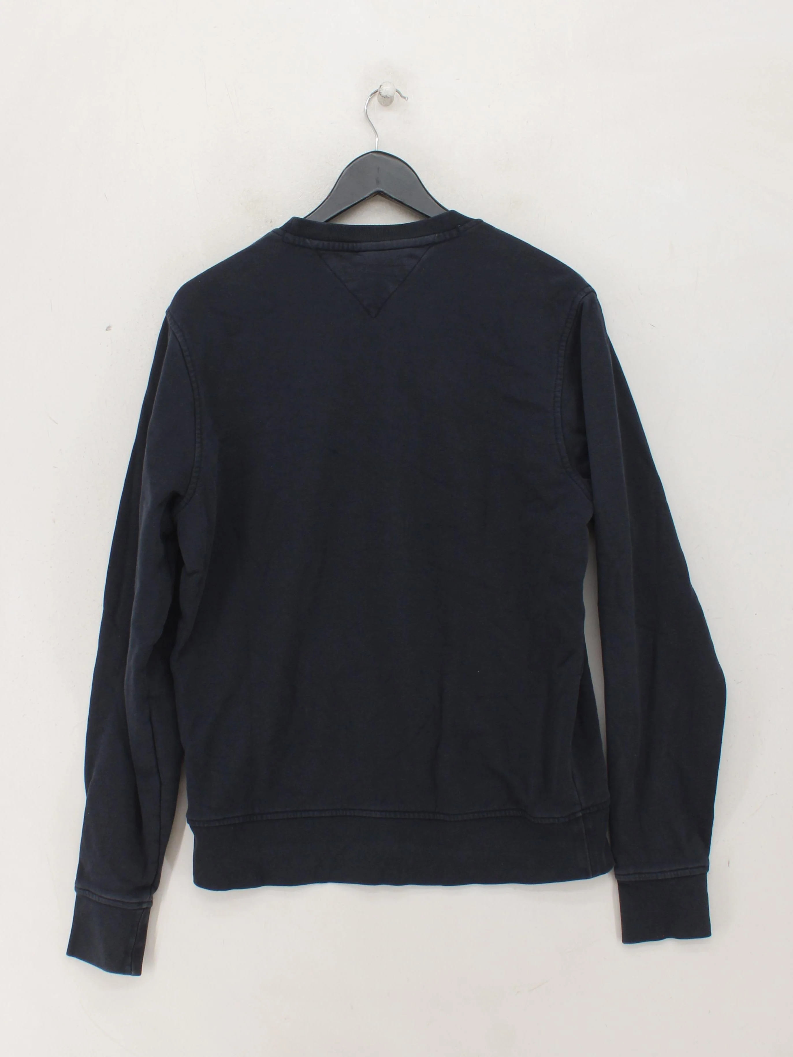 Tommy Hilfiger Men's Jumper M Blue 100% Cotton Crew Neck Pullover - Image 2