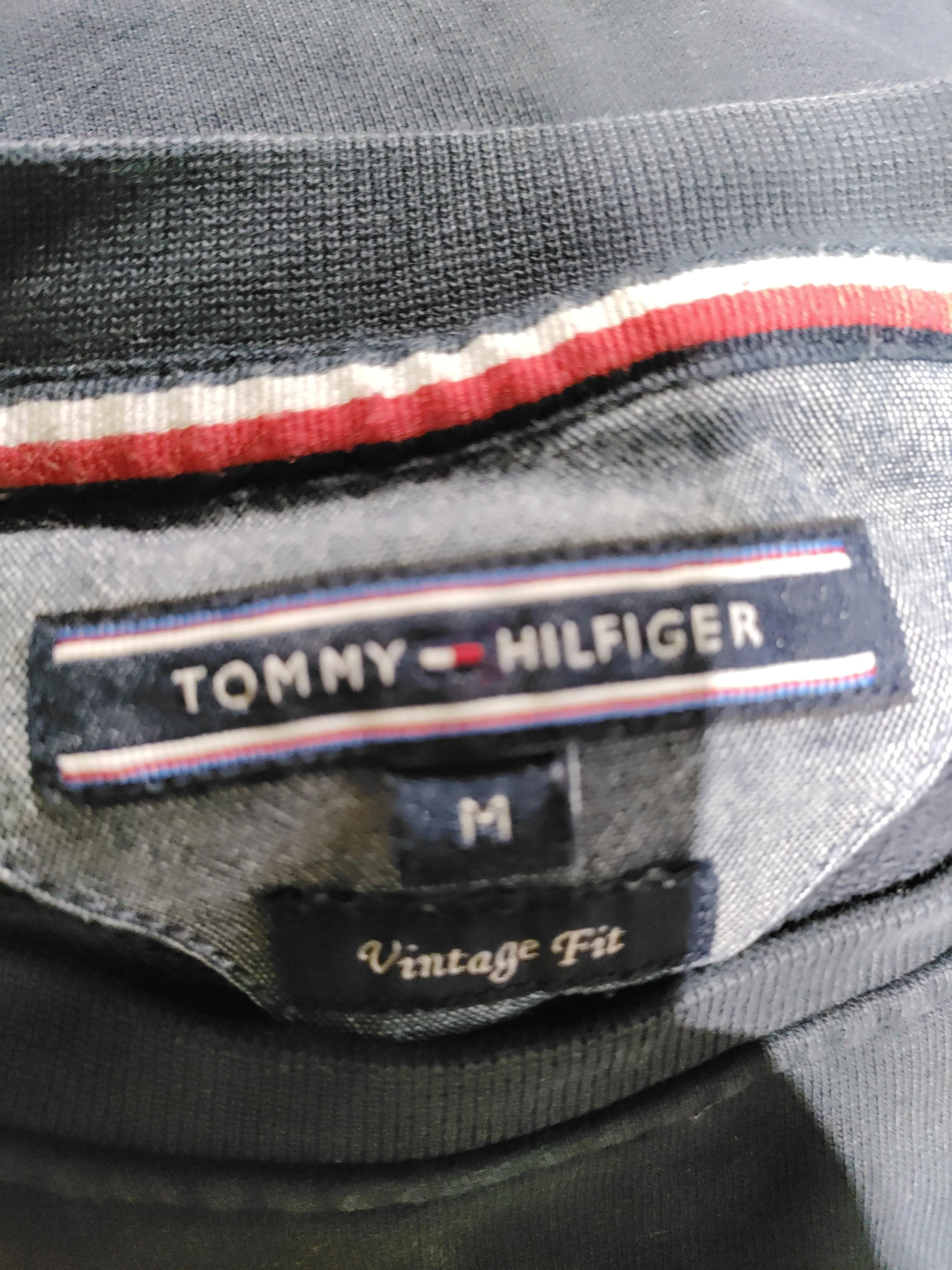 Tommy Hilfiger Men's Jumper M Blue 100% Cotton Crew Neck Pullover - Image 5