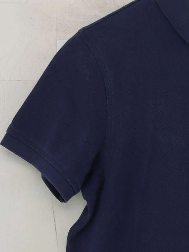 Tommy Hilfiger Men's Polo S Blue 100% Cotton Basic - Image 4