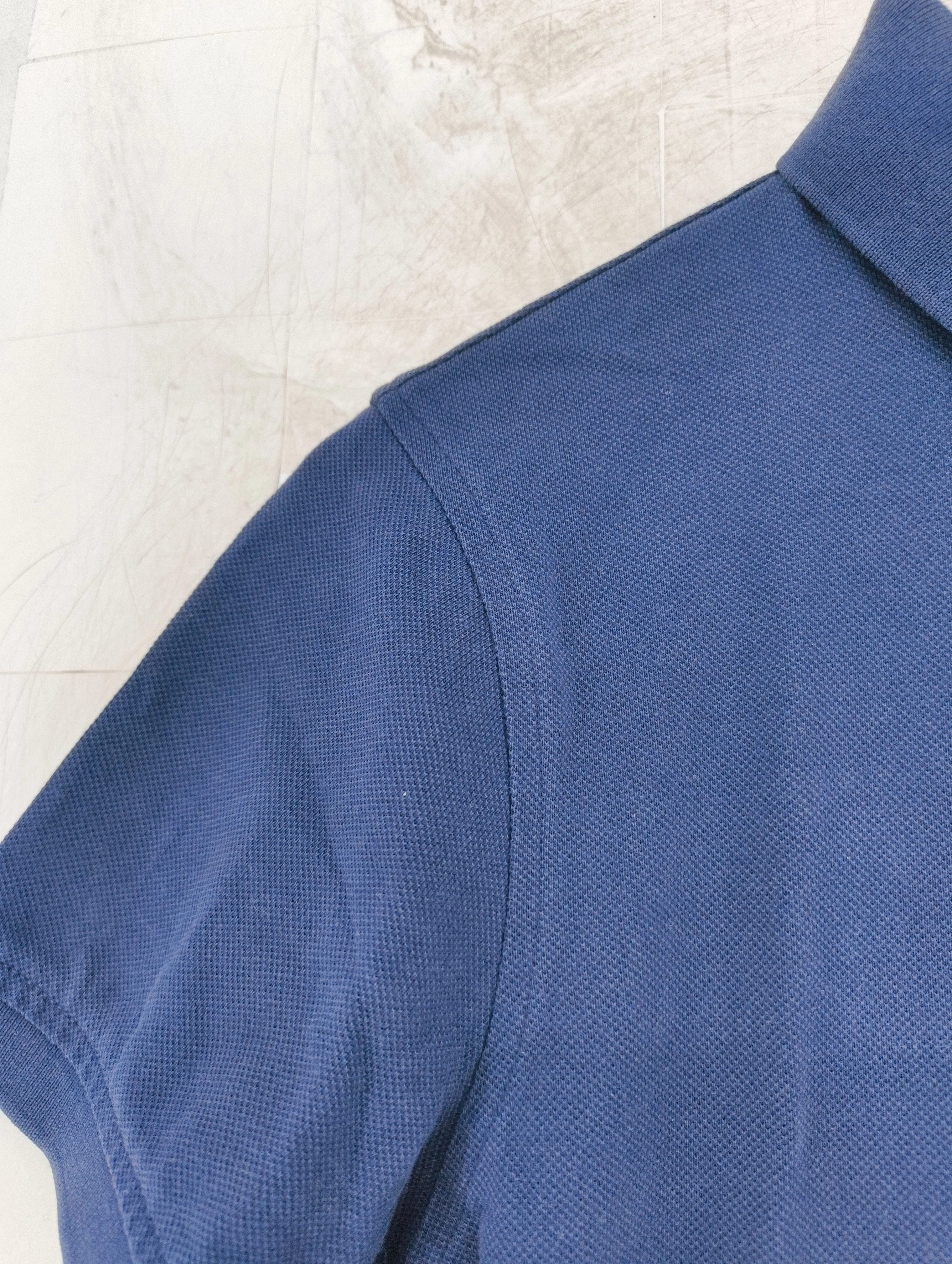 Tommy Hilfiger Men's Polo S Blue 100% Cotton Basic - Image 5