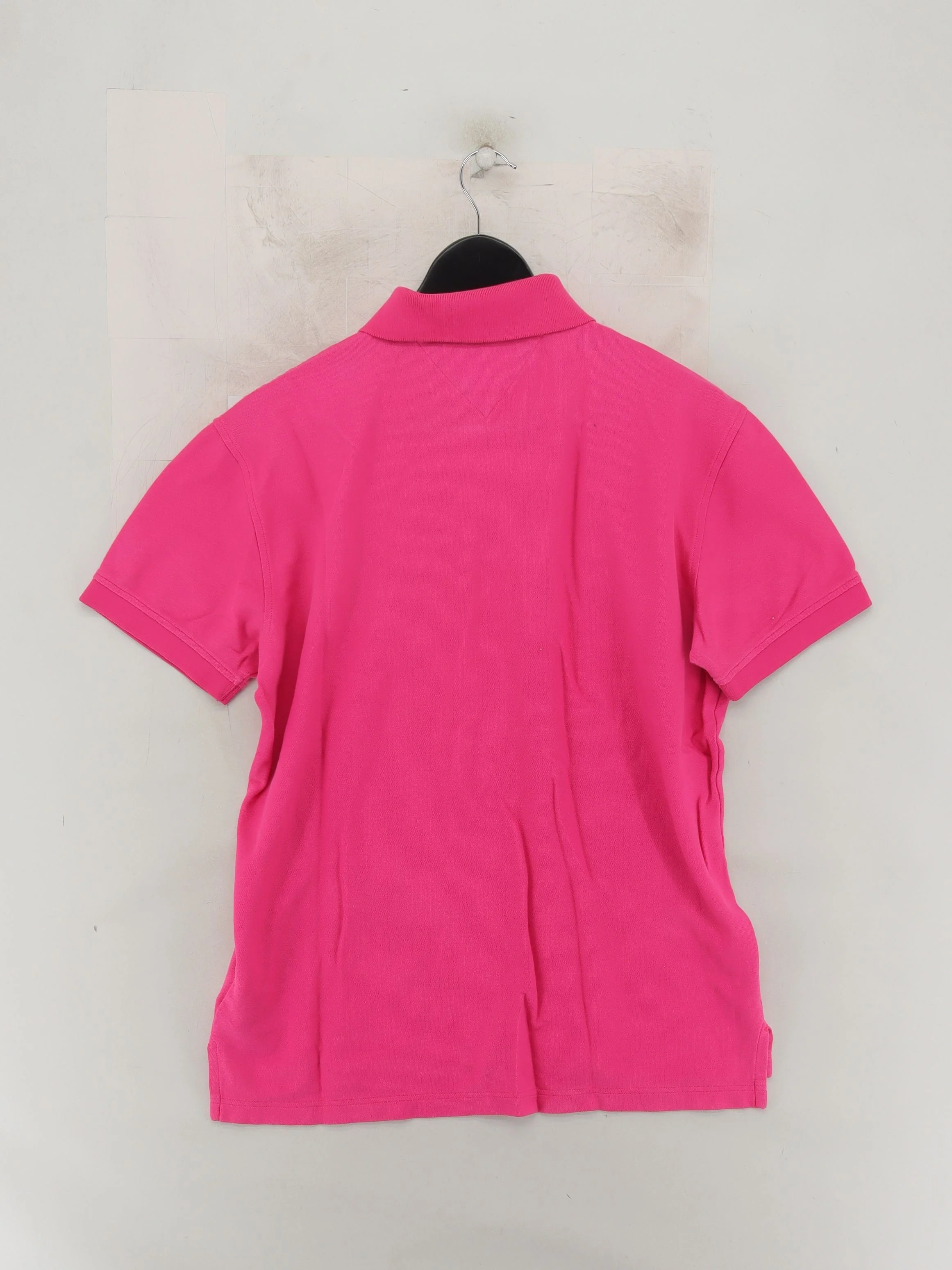 Tommy Hilfiger Men's Polo S Pink 100% Cotton Basic - Image 2