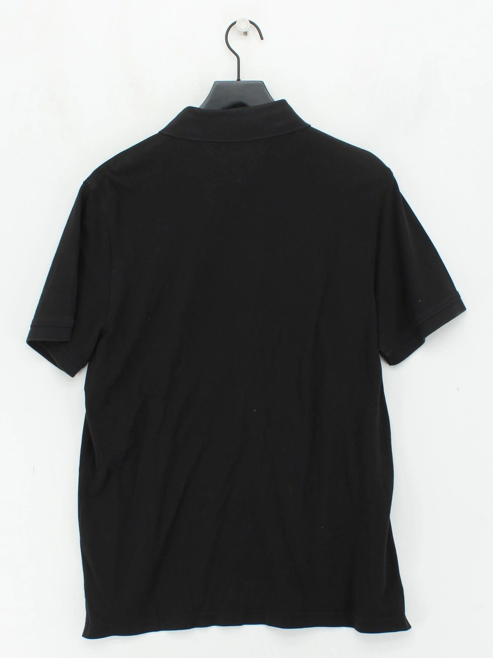 Tommy Hilfiger Men's Polo XL Black 100% Other Basic - Image 2