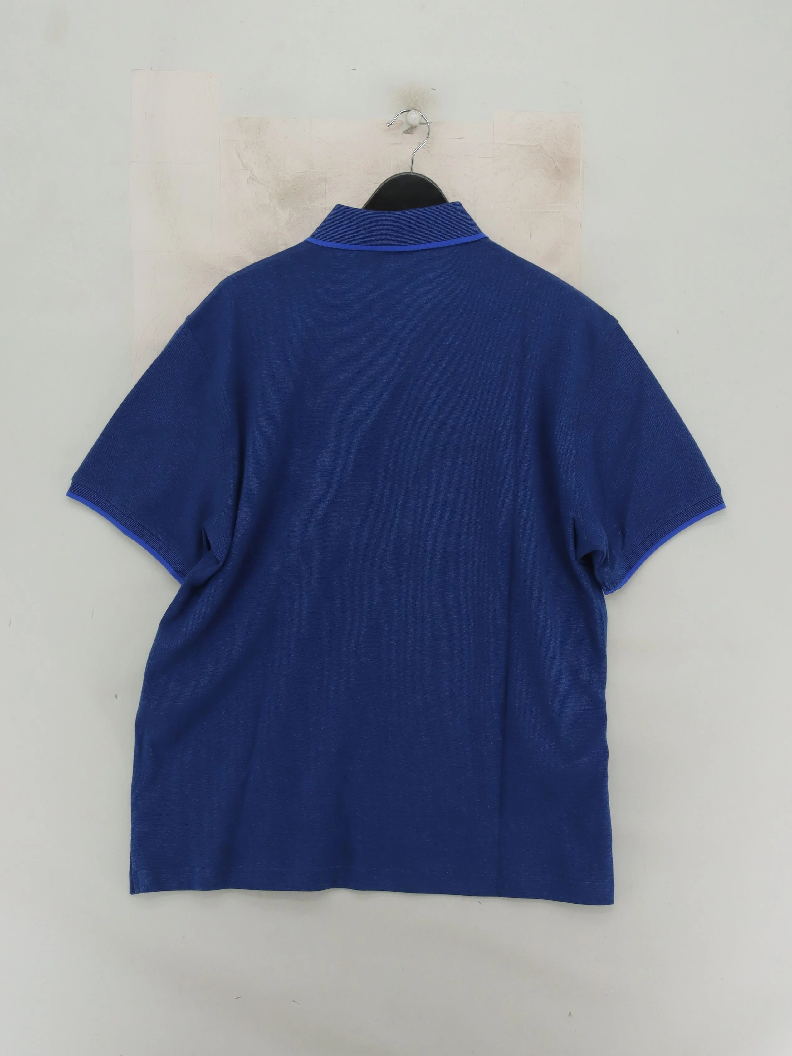 Tommy Hilfiger Men's Polo XL Blue 100% Cotton Basic - Image 2