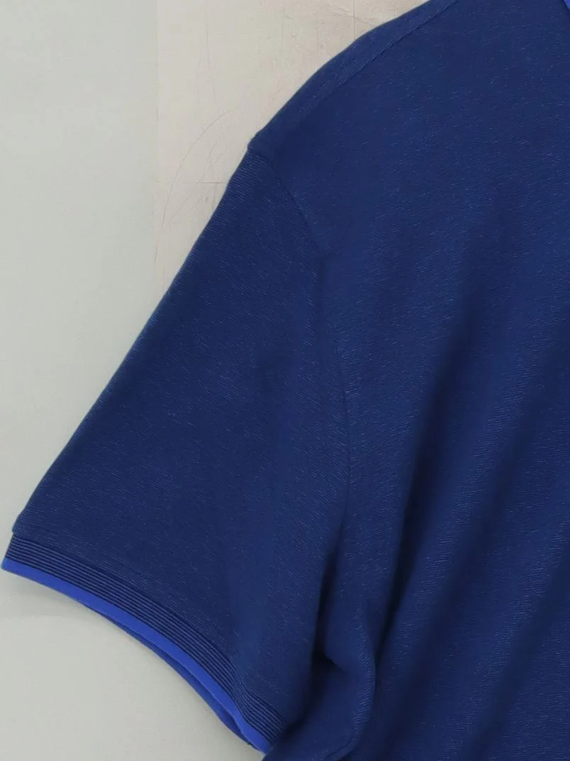 Tommy Hilfiger Men's Polo XL Blue 100% Cotton Basic - Image 4