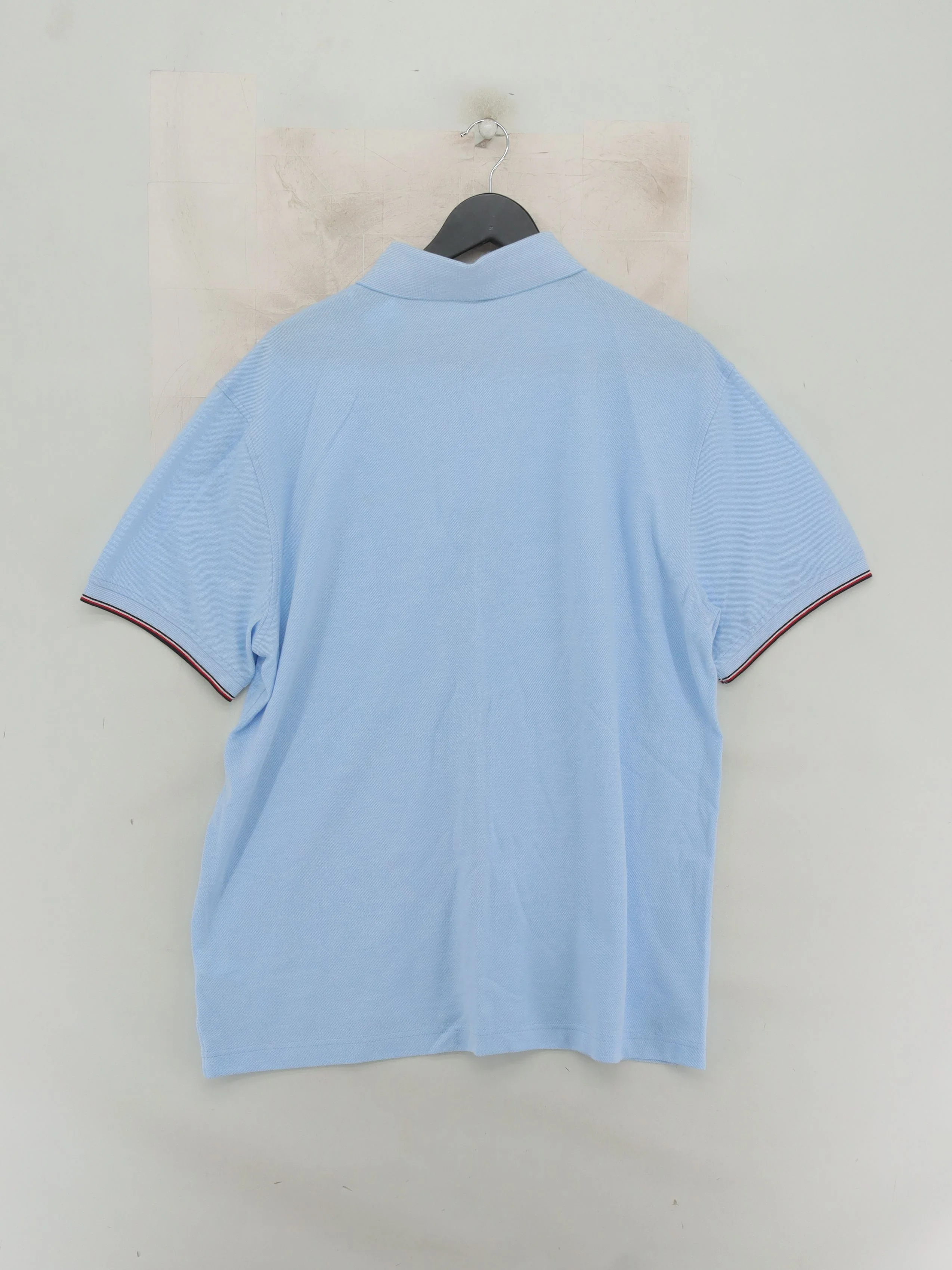 Tommy Hilfiger Men's Polo XL Blue 100% Cotton Basic - Image 2