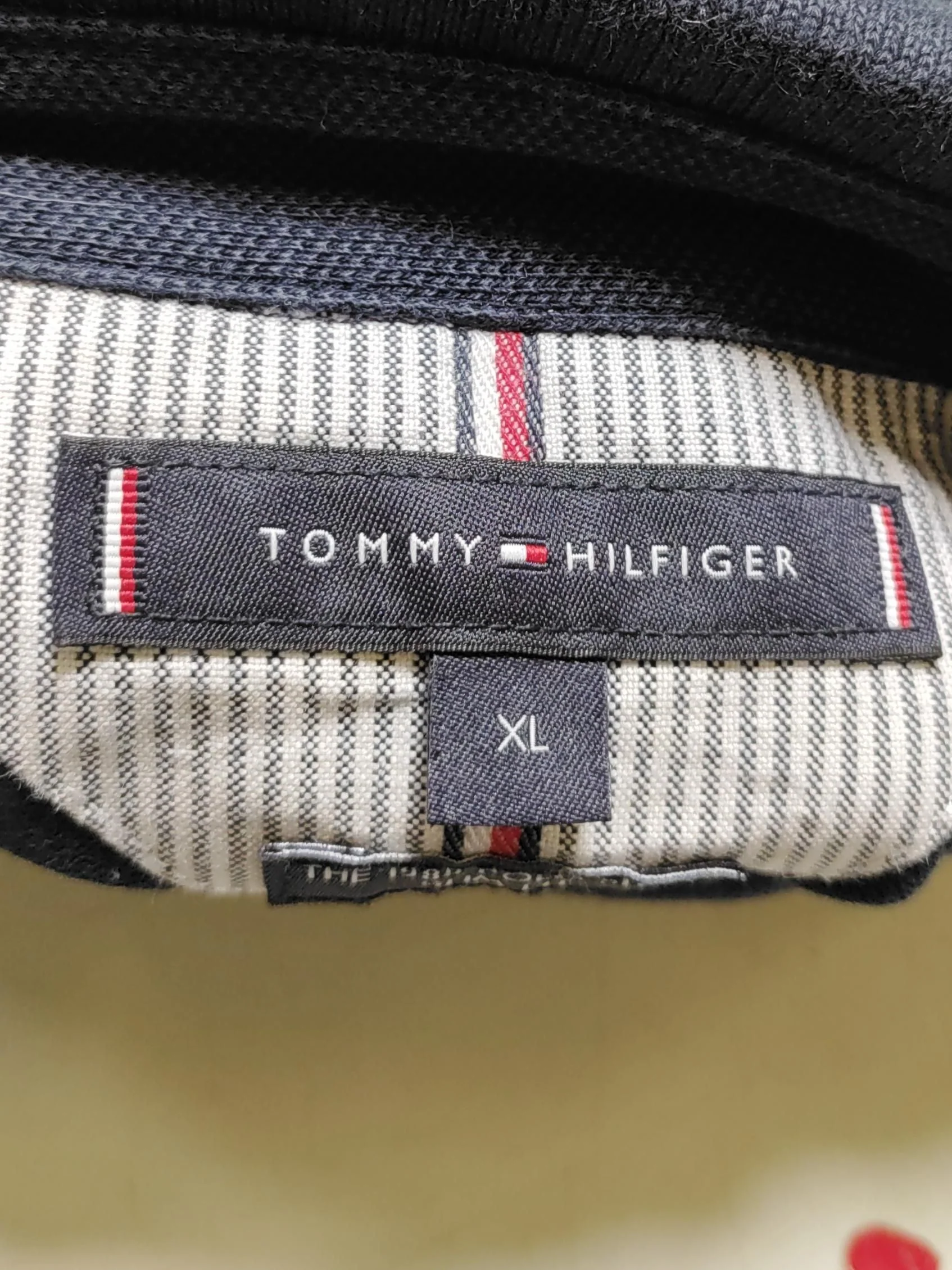 Tommy Hilfiger Men's Polo XL Blue 100% Cotton Basic - Image 5