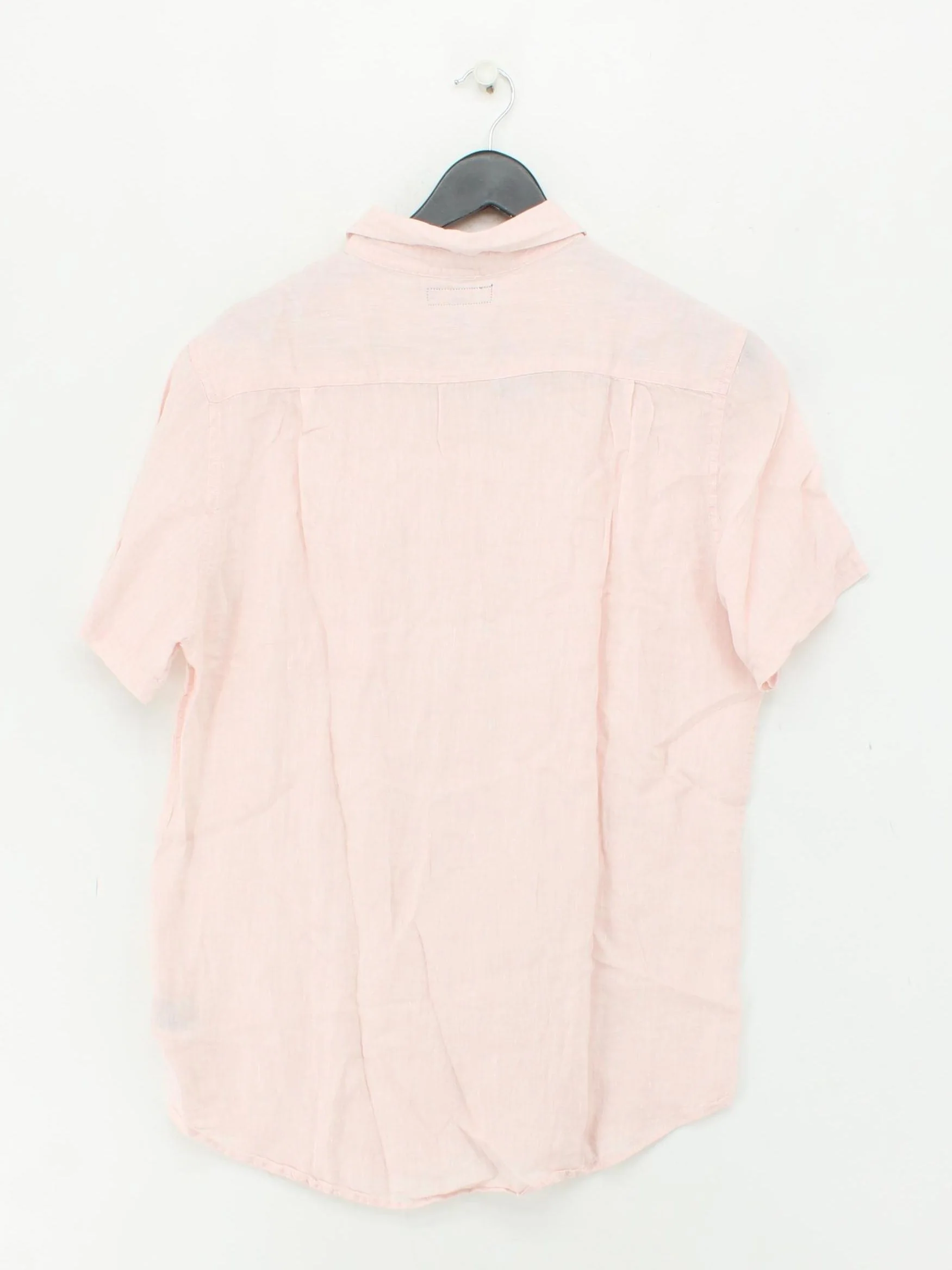 Tommy Hilfiger Men's Shirt L Pink 100% Linen Basic - Image 2