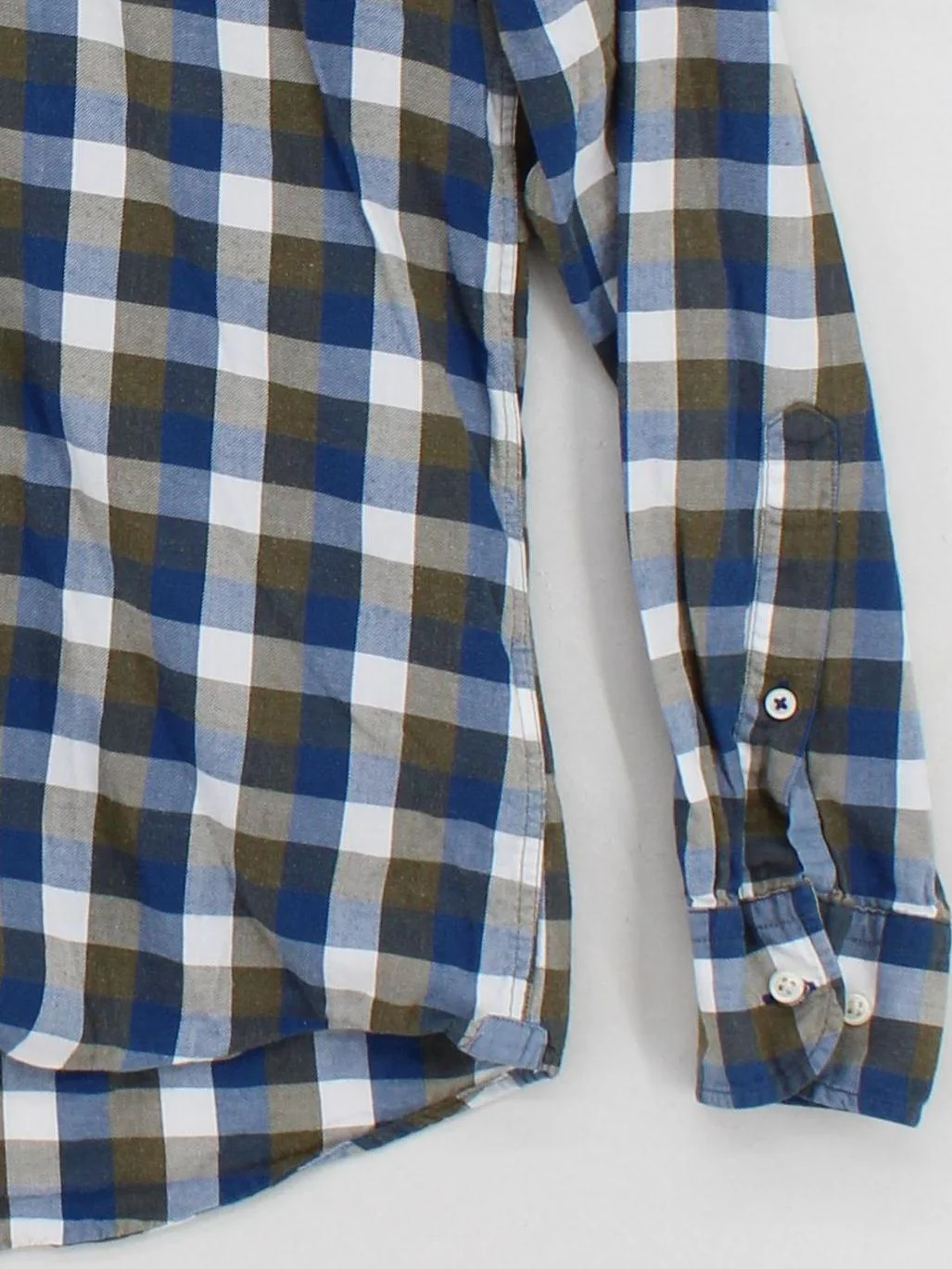 Tommy Hilfiger Men's Shirt S Multi Checkered 100% Cotton Basic - Image 4
