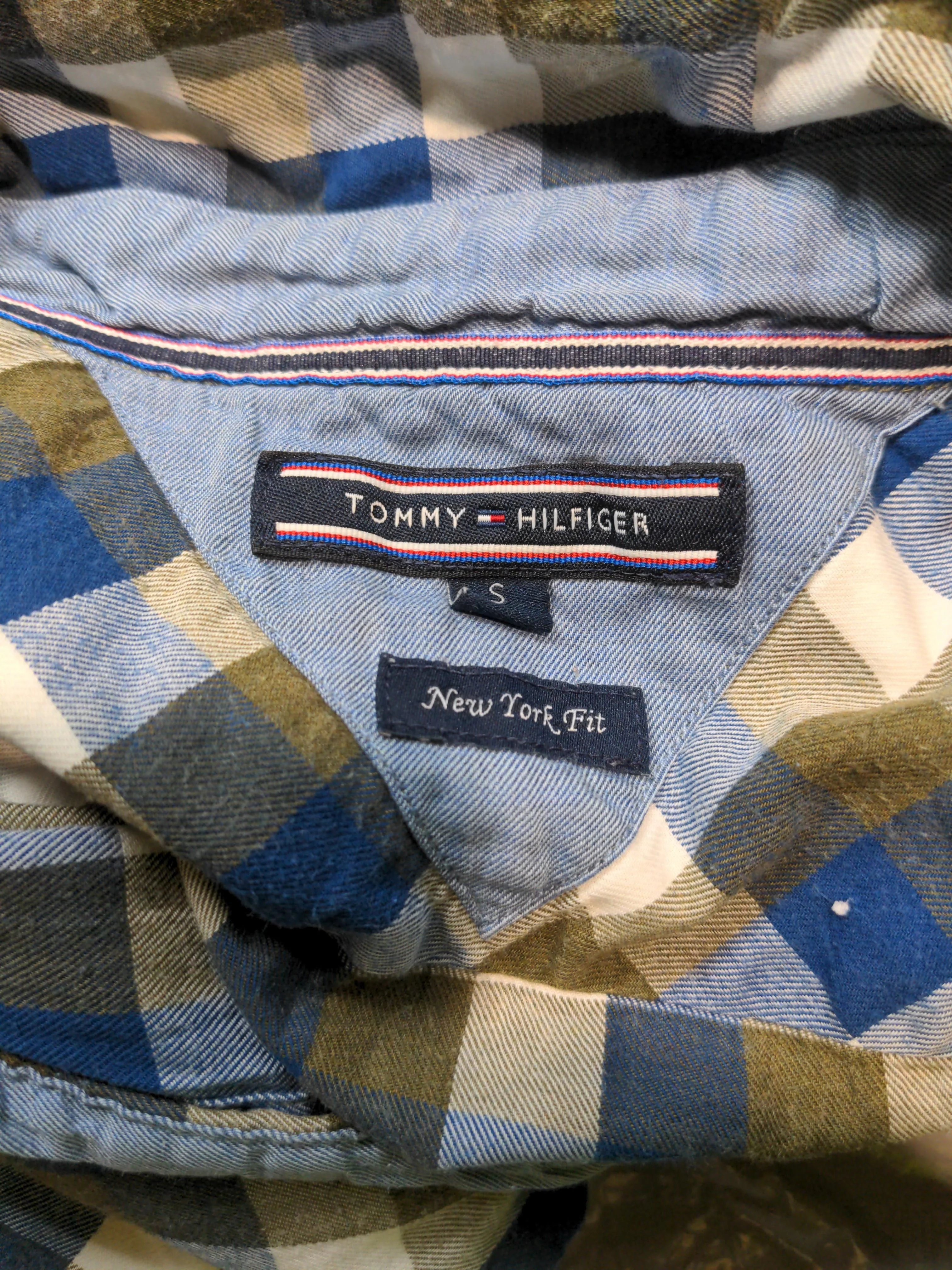 Tommy Hilfiger Men's Shirt S Multi Checkered 100% Cotton Basic - Image 6
