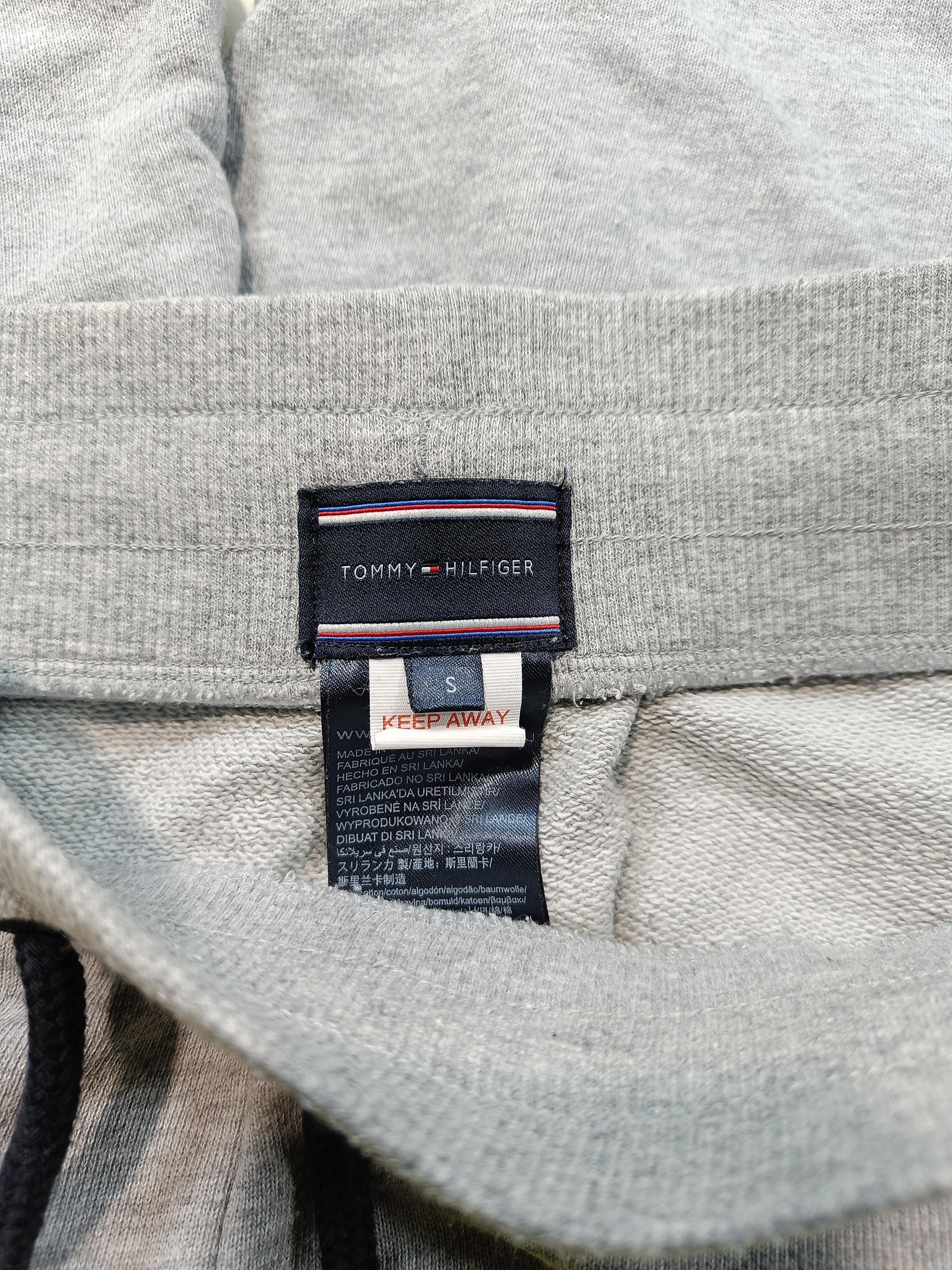 Tommy Hilfiger Men's Shorts S Grey Cotton with Polyester, Elastane Sweat - Image 5