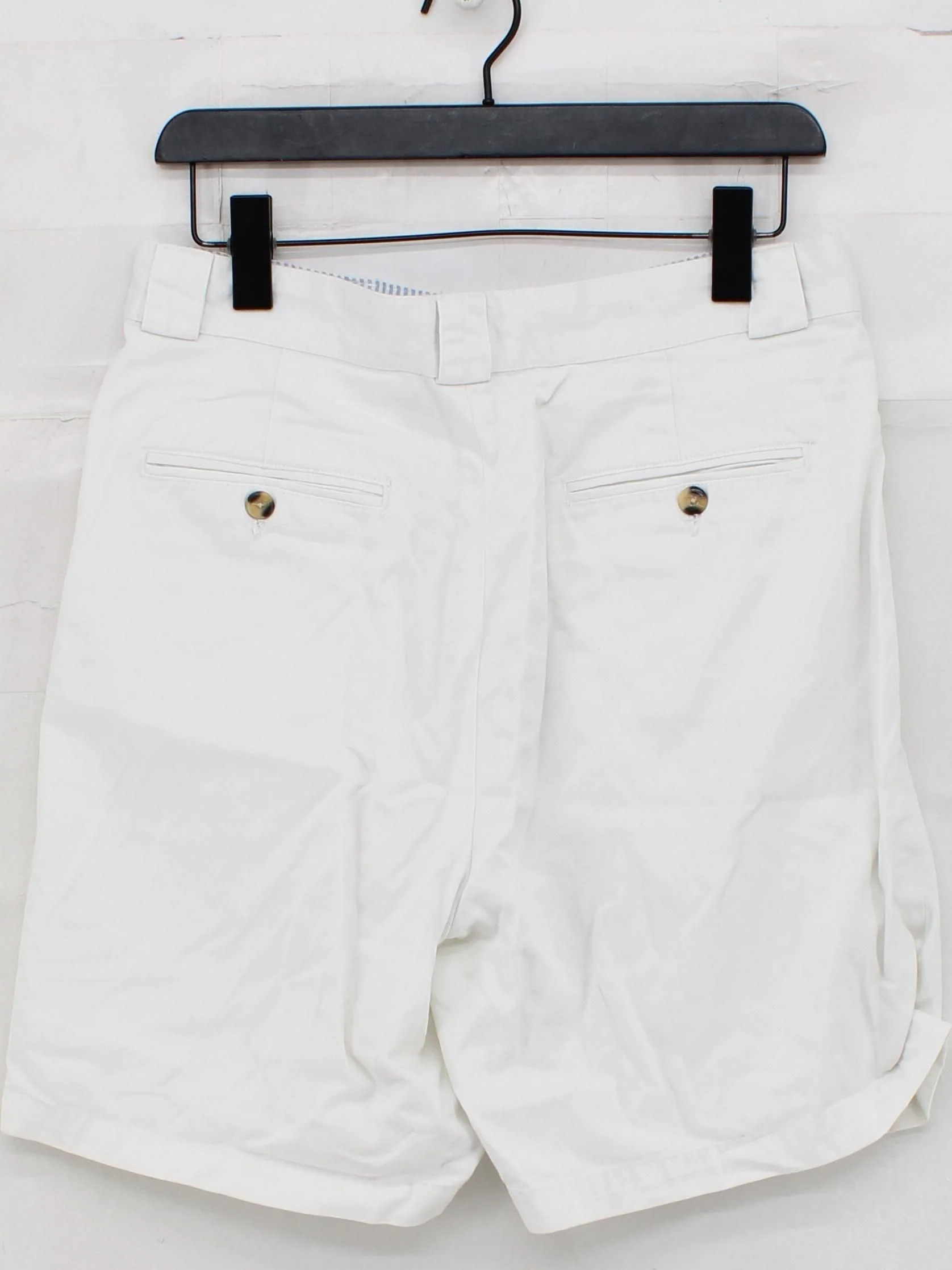 Tommy Hilfiger Men's Shorts W 32 in White 100% Cotton Chino - Image 2