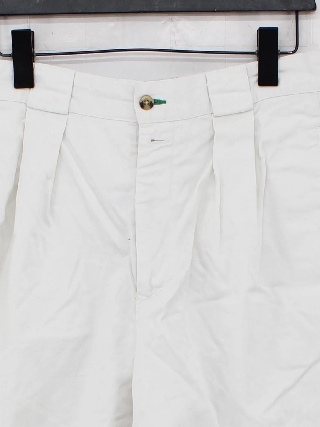 Tommy Hilfiger Men's Shorts W 32 in White 100% Cotton Chino - Image 3