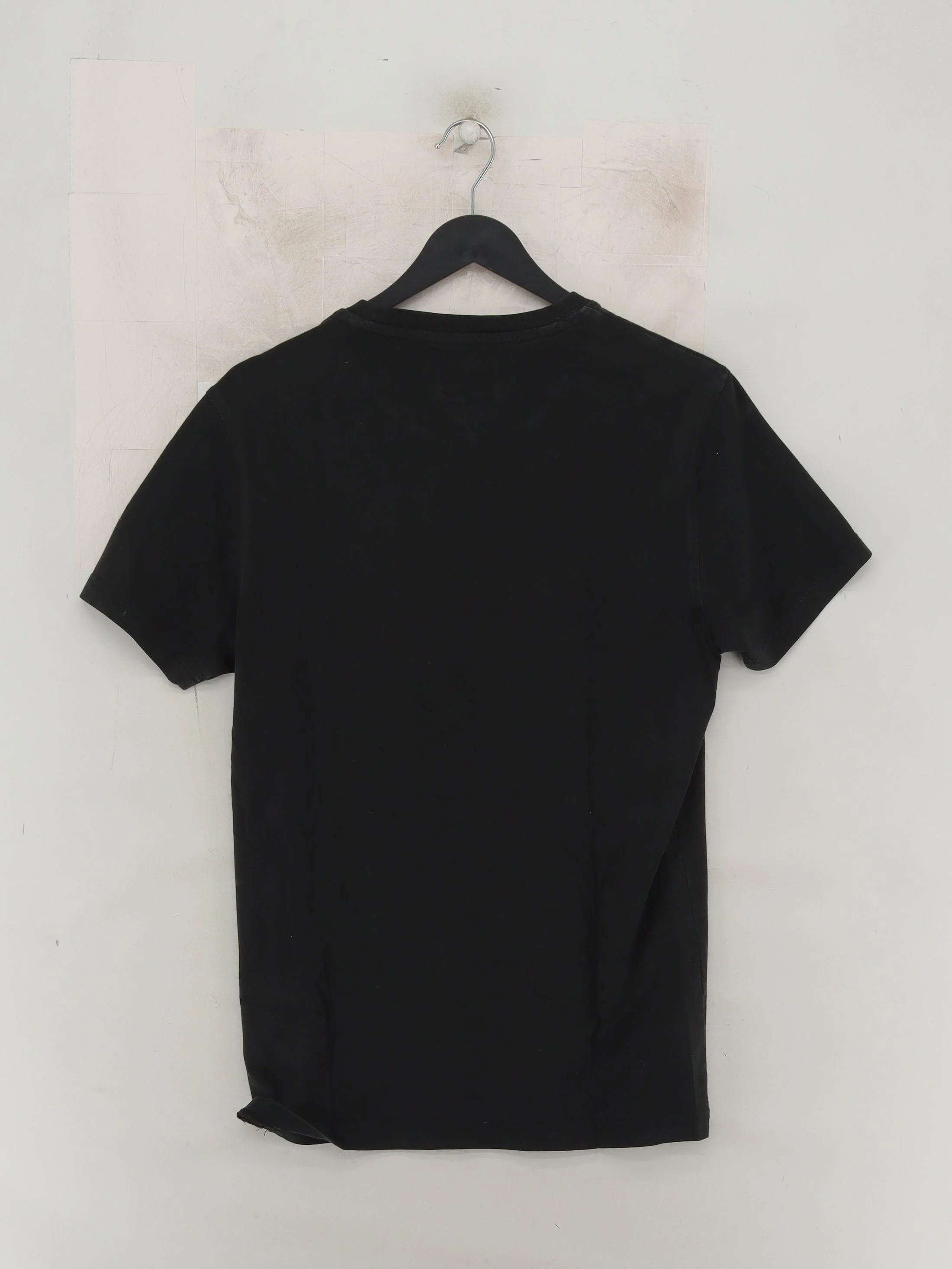 Tommy Hilfiger Men's T-Shirt M Black 100% Cotton Basic - Image 2