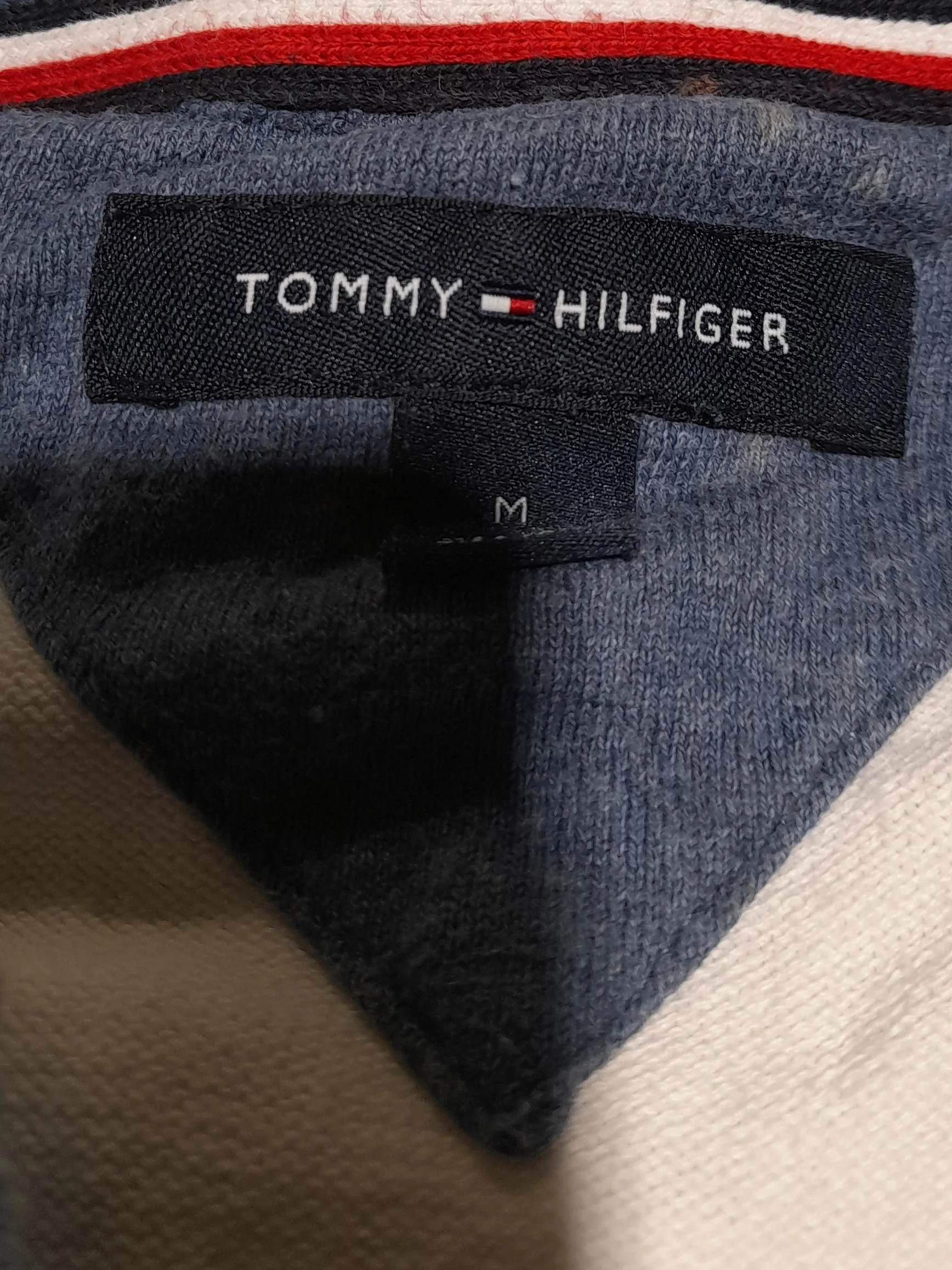 Tommy Hilfiger Men's T-Shirt M White 100% Cotton Basic - Image 7