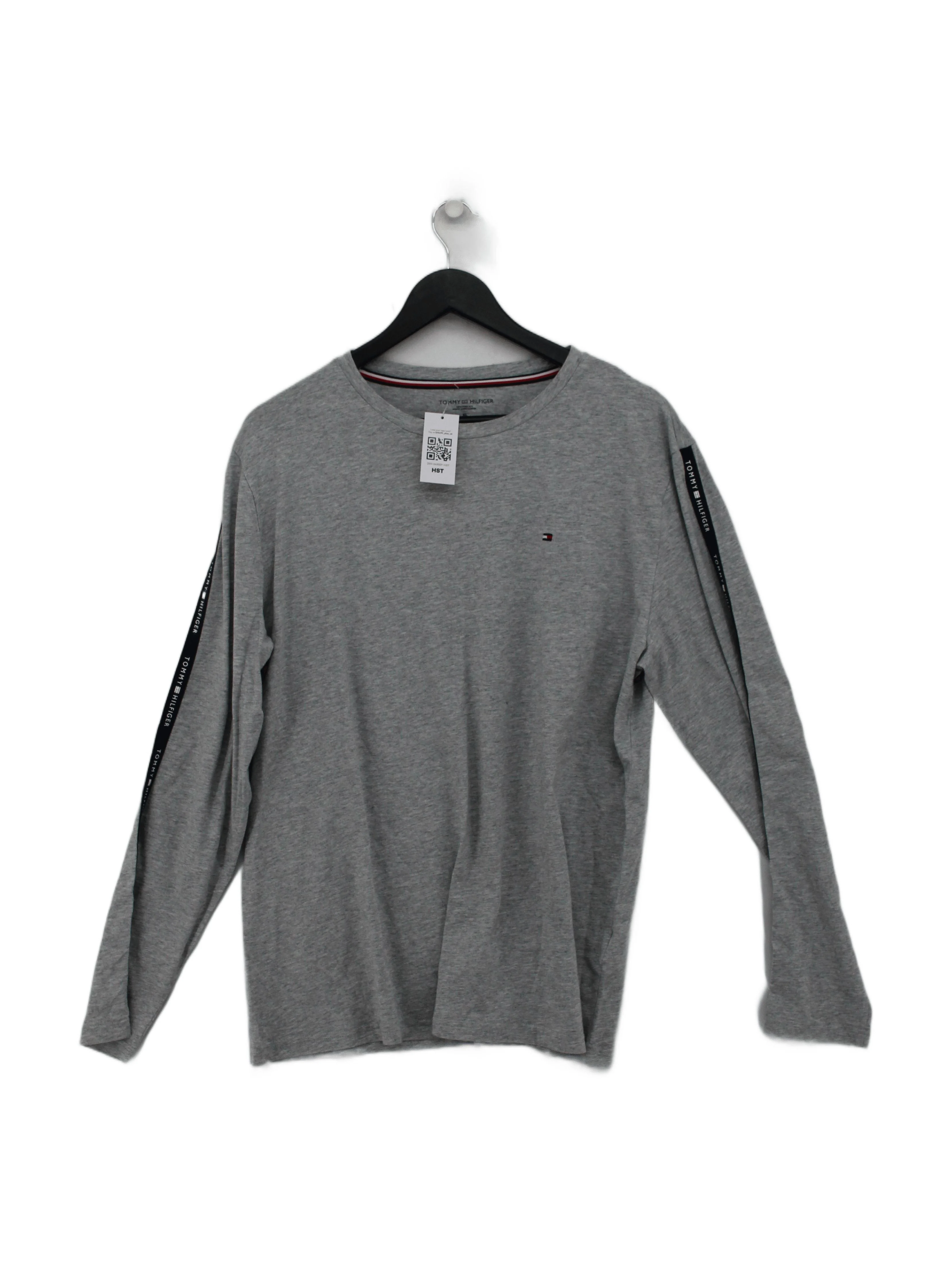 Tommy Hilfiger Men's T-Shirt XL Grey 100% Cotton Basic