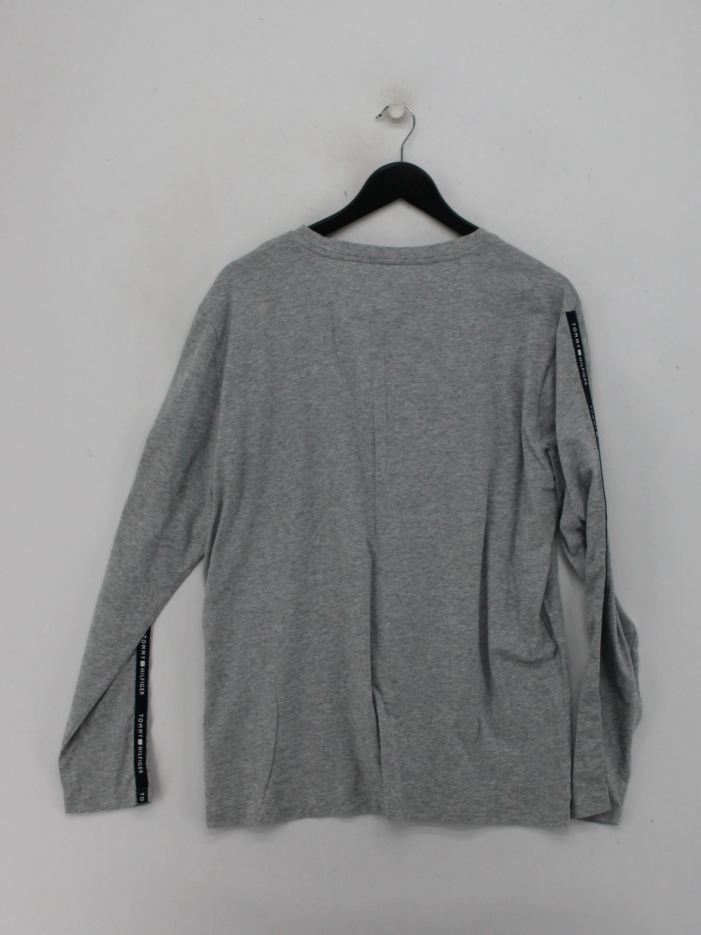 Tommy Hilfiger Men's T-Shirt XL Grey 100% Cotton Basic - Image 2
