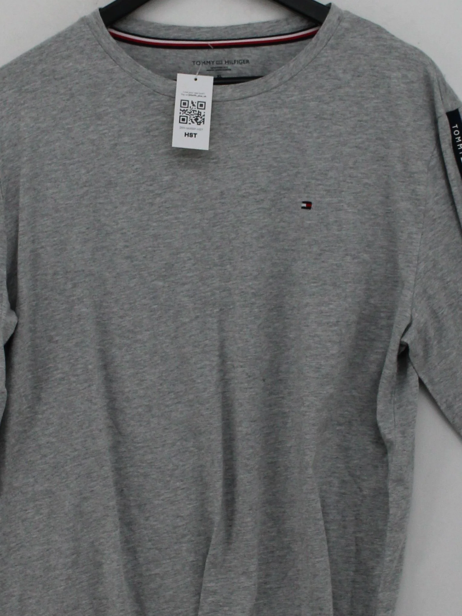 Tommy Hilfiger Men's T-Shirt XL Grey 100% Cotton Basic - Image 3