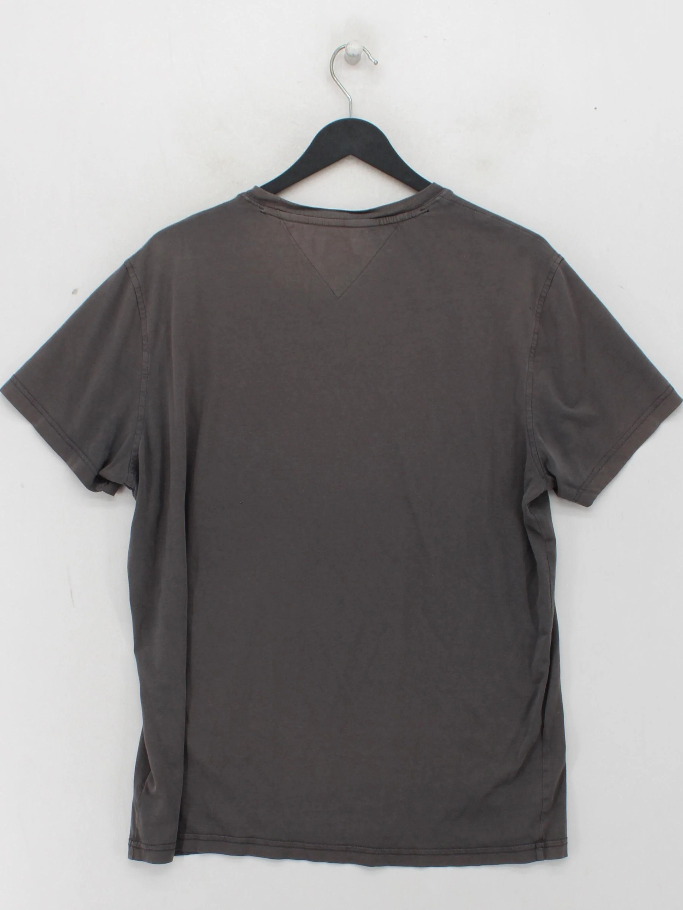 Tommy Hilfiger Men's T-Shirt XL Grey 100% Cotton Basic - Image 2