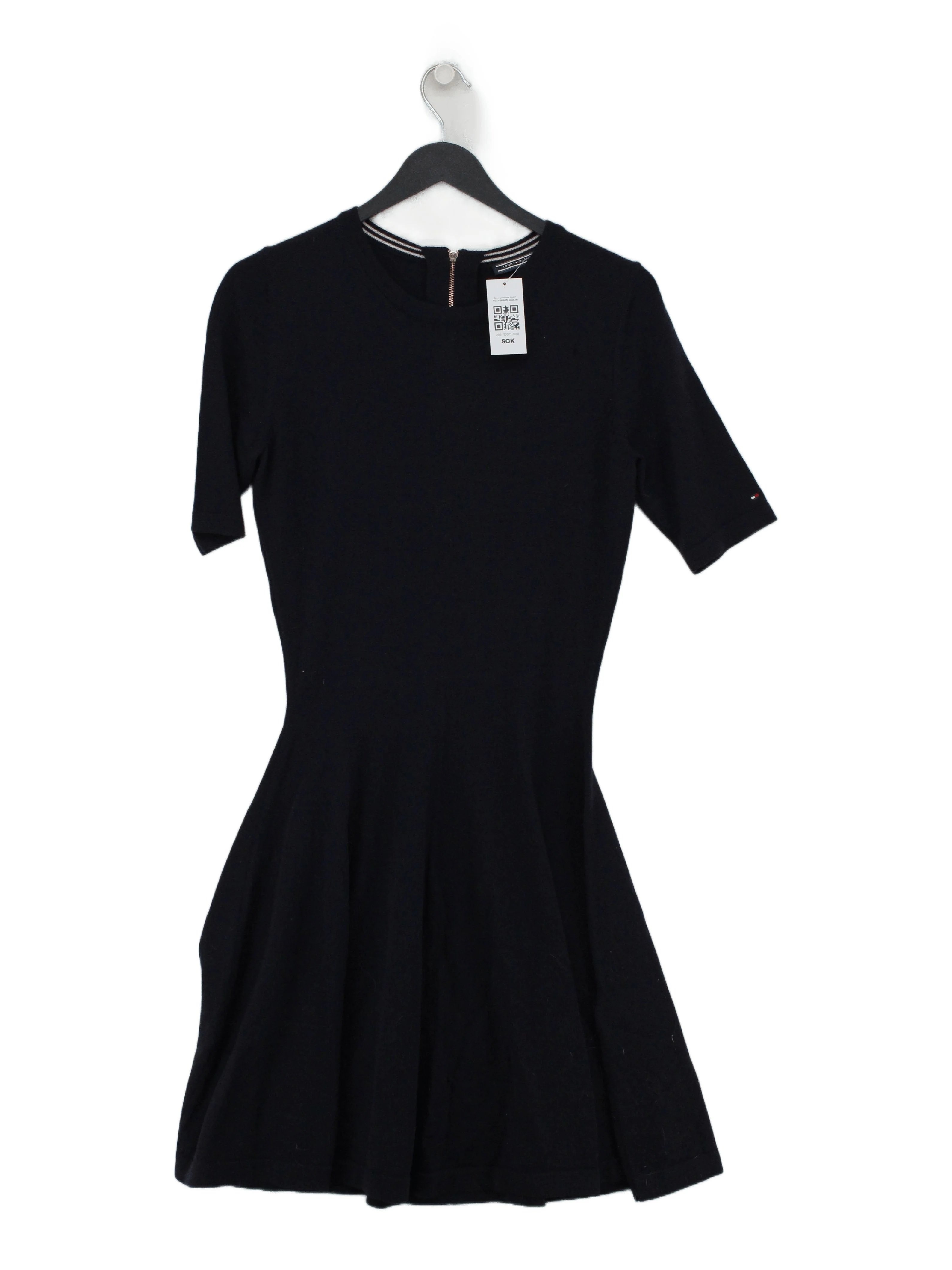 Tommy Hilfiger Skater Mini Dress S in Black