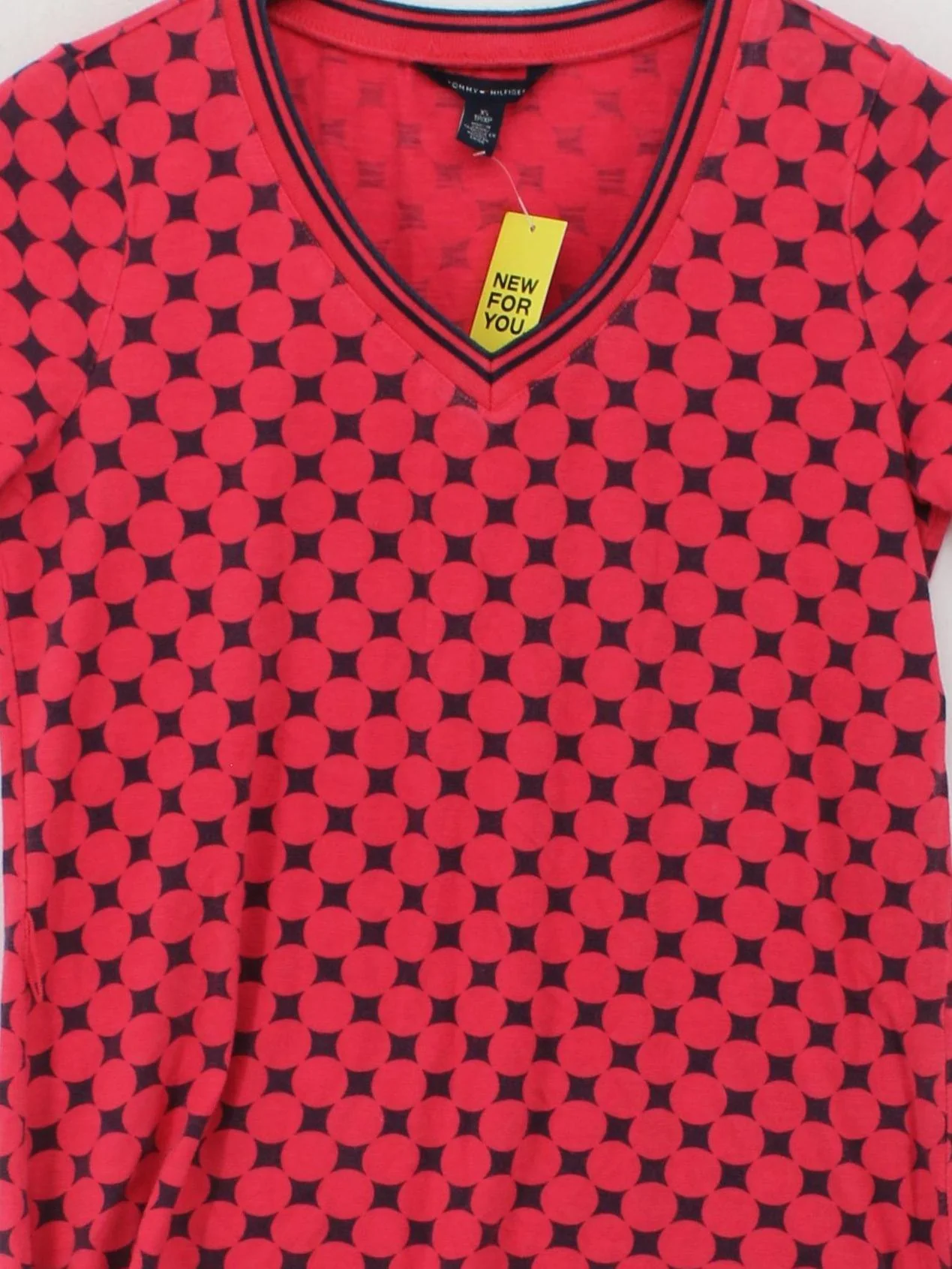 Tommy Hilfiger T-Shirt Midi Dress XS in Red - Image 3