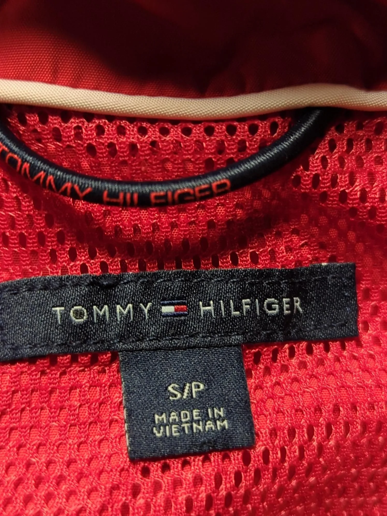 Tommy Hilfiger Windbreaker jacket red - Image 5