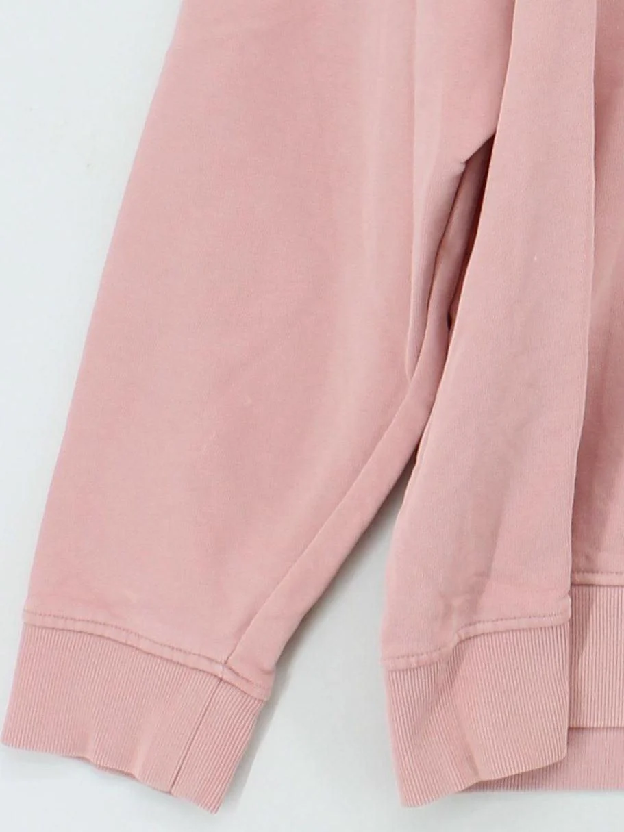 Tommy Hilfiger Women's Hoodie UK 20 Pink Graphic 100% Cotton Pullover - Image 4
