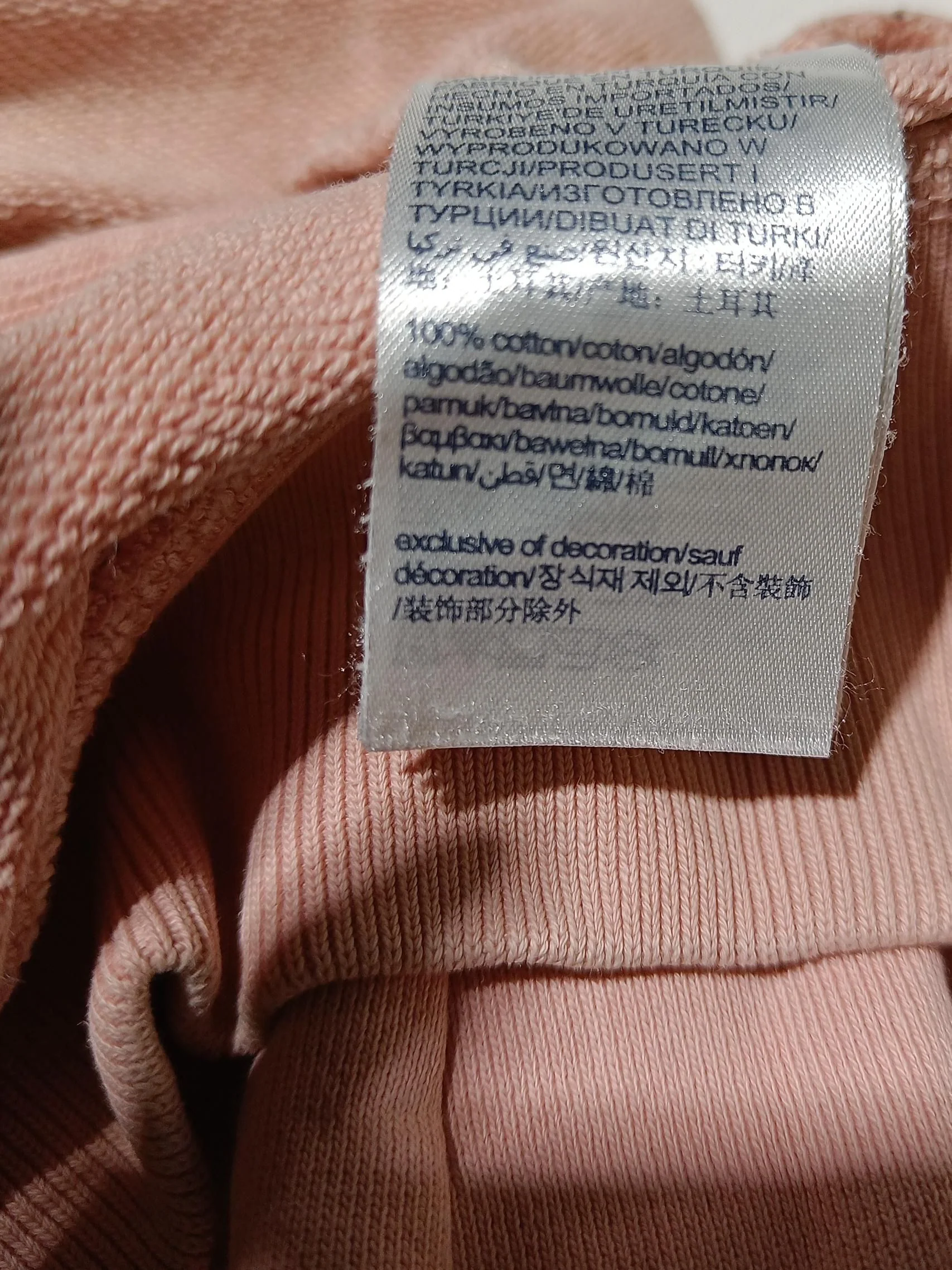 Tommy Hilfiger Women's Hoodie UK 20 Pink Graphic 100% Cotton Pullover - Image 6