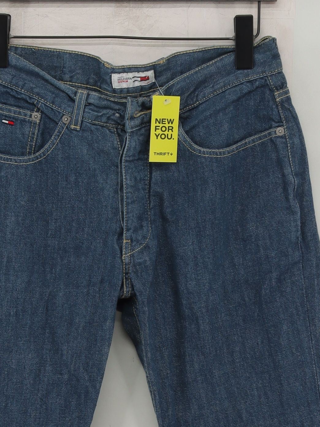 Tommy Hilfiger Women's Jeans W 30 in Blue 100% Cotton Straight - Image 3