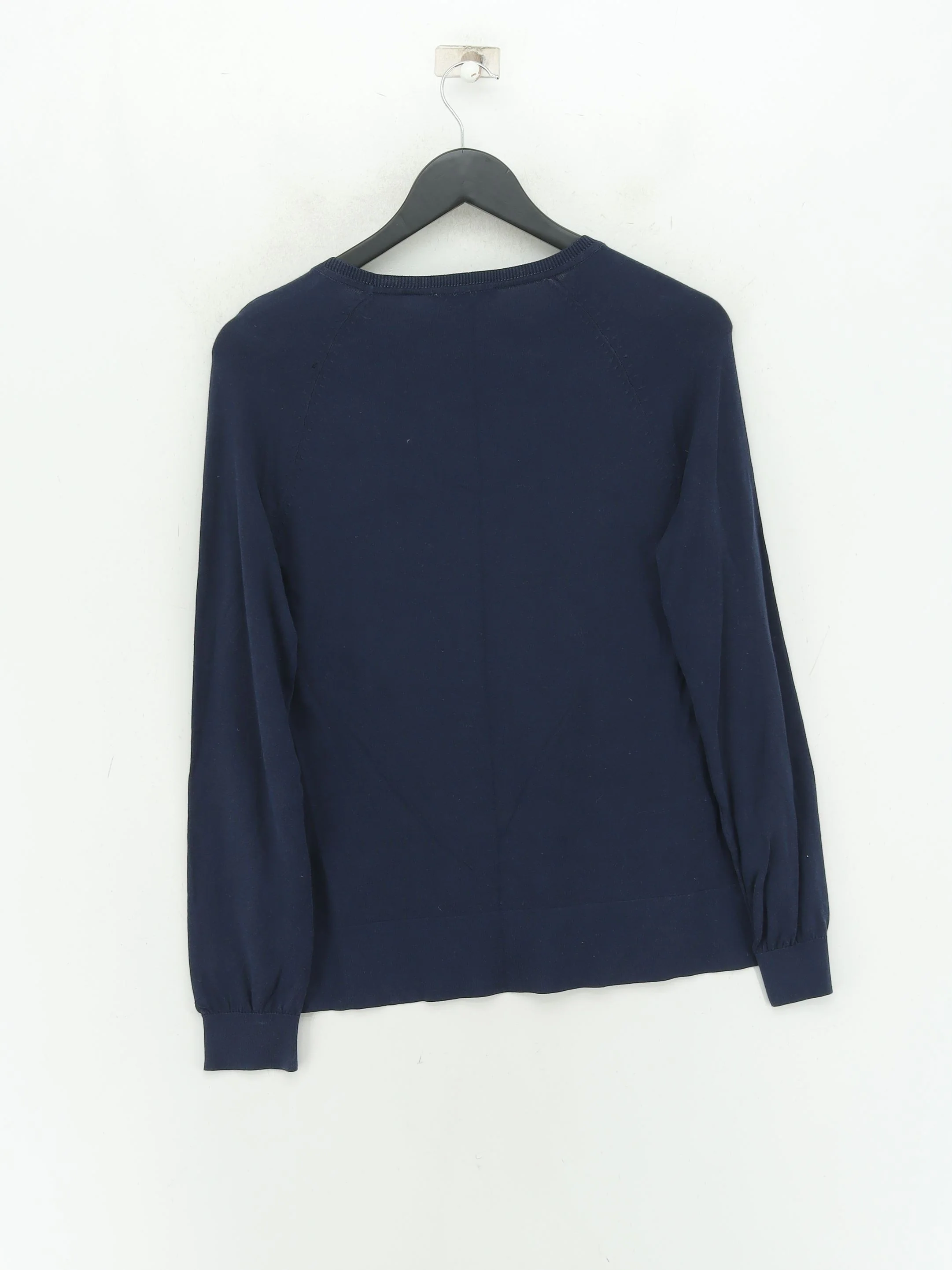 Tommy Hilfiger Women's Jumper S Blue Polyester with Cotton, Nylon Pullover - Image 2