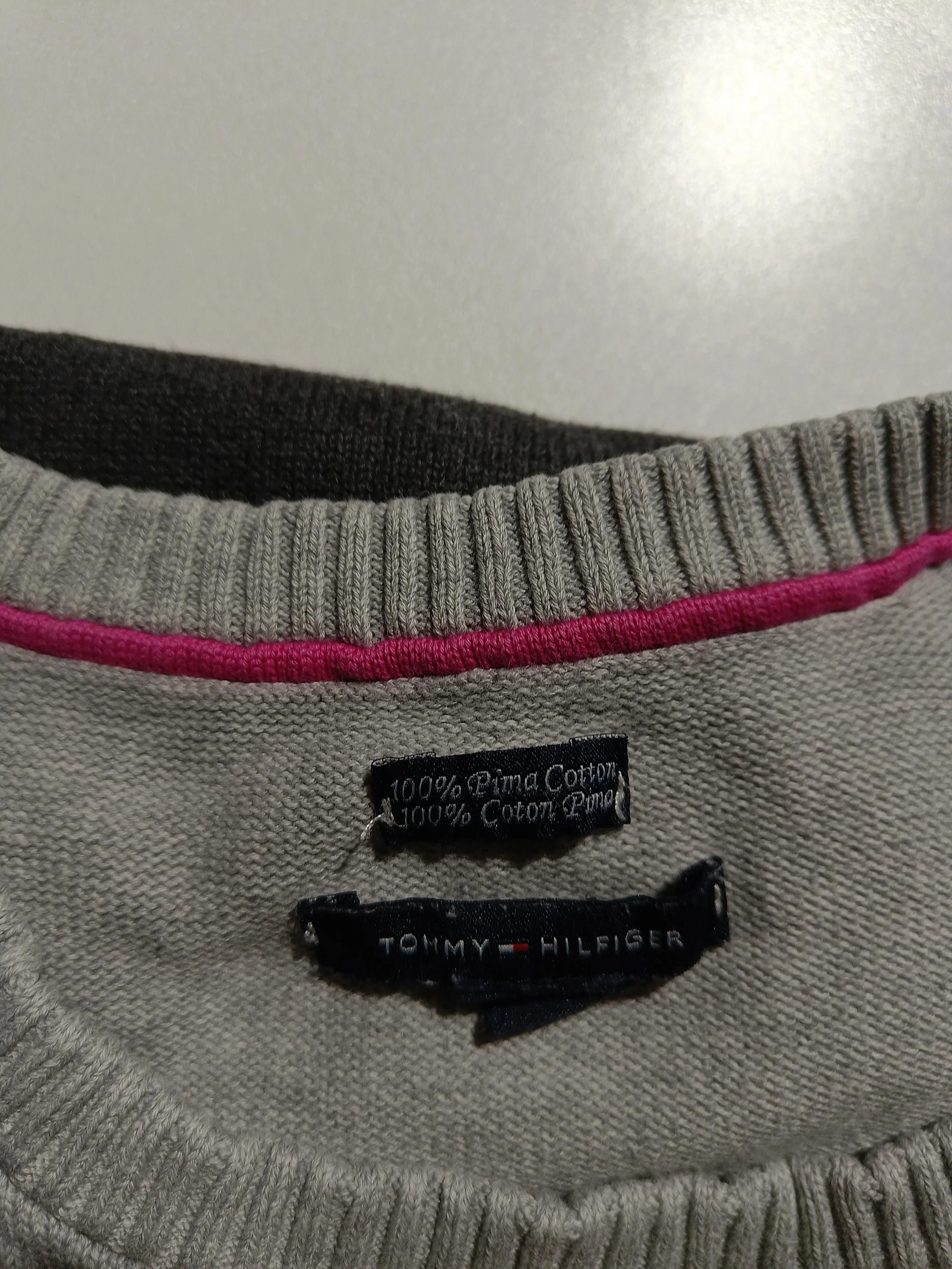 Tommy Hilfiger Women's Jumper S Multi Striped 100% Cotton Crew Neck Pullover - Image 6