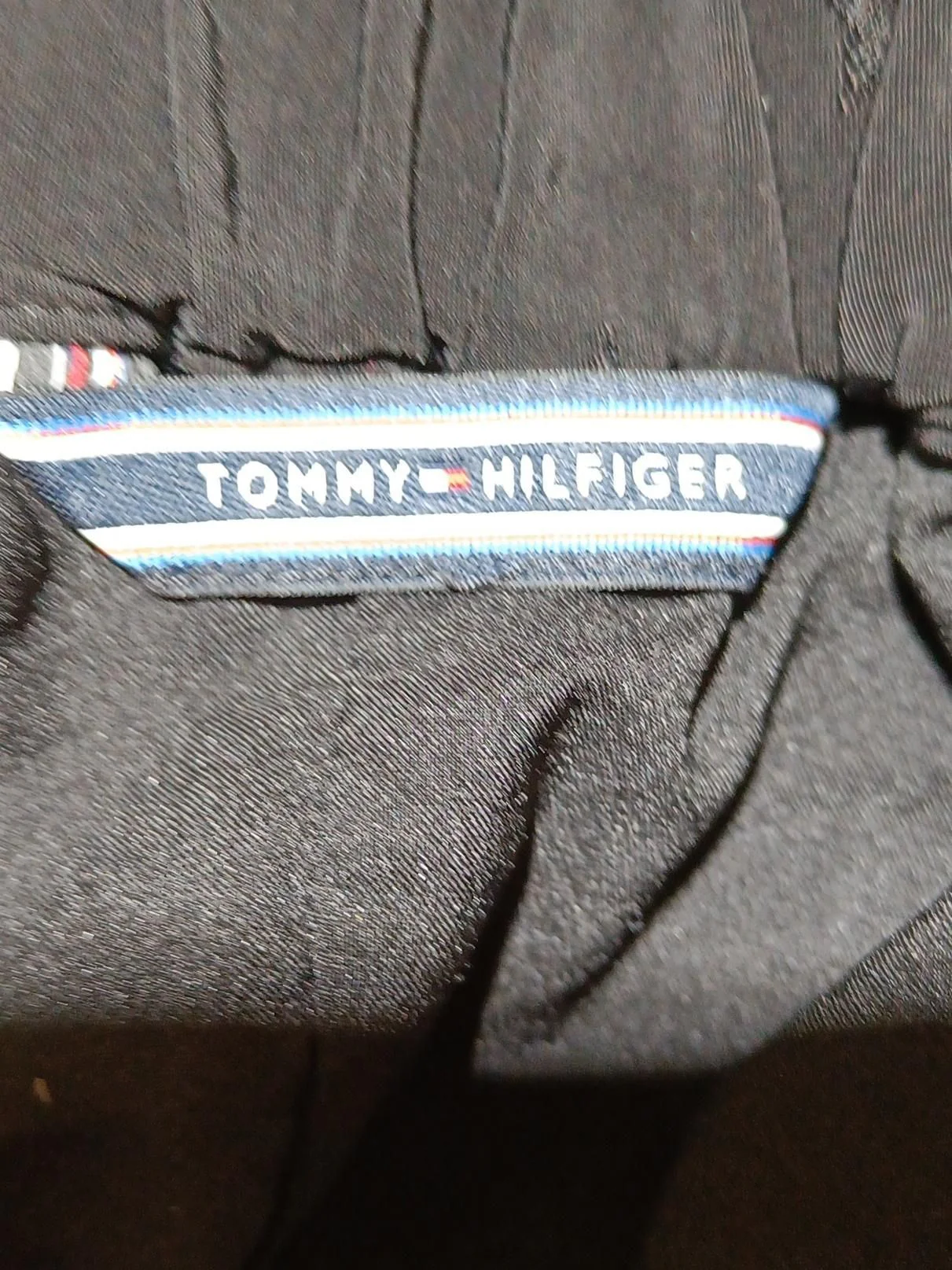 Tommy Hilfiger Women's Mini Skirt UK 10 Black 100% Viscose Short Mini - Image 5