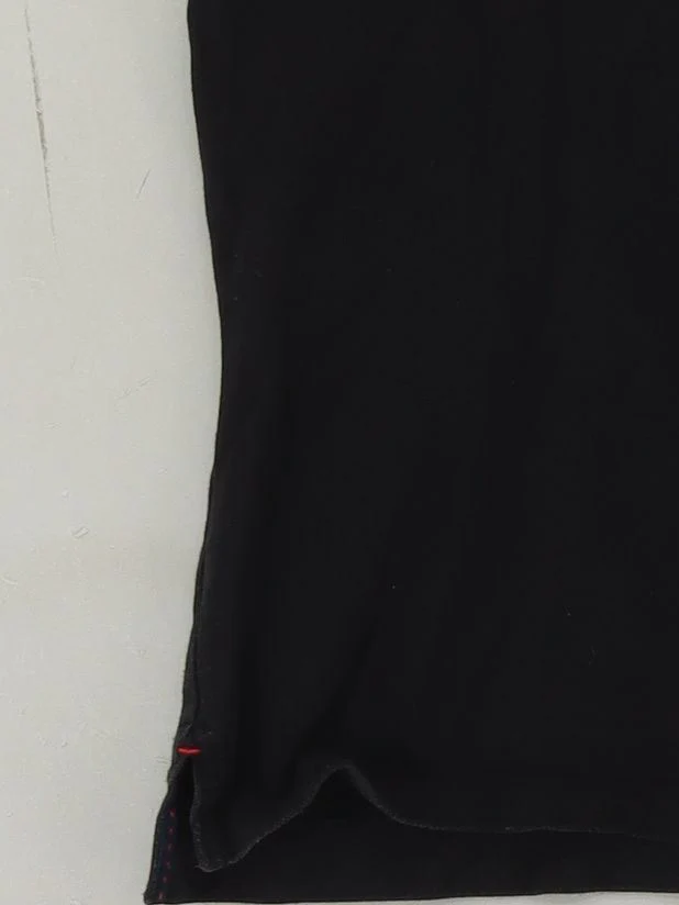 Tommy Hilfiger Women's Polo S Black Cotton with Elastane Basic - Image 4