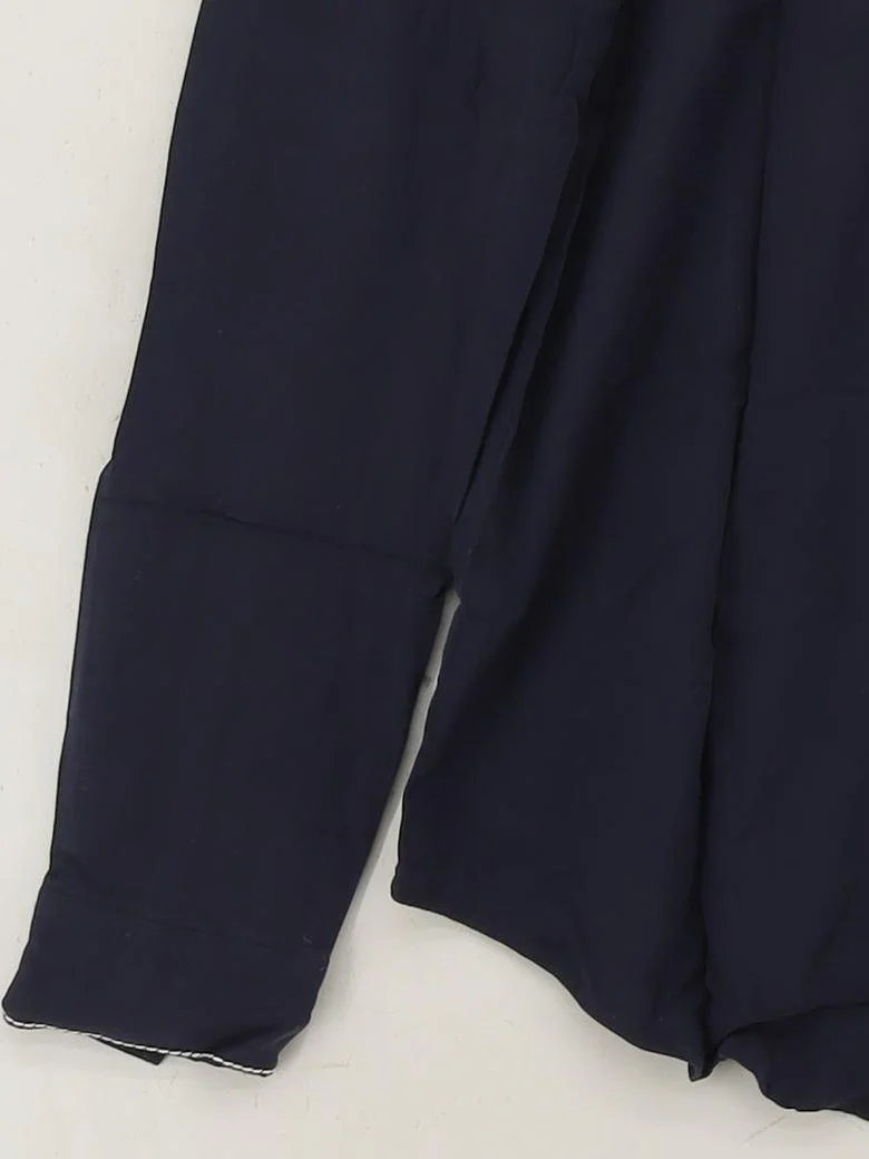 Tommy Hilfiger Women's Shirt UK 8 Blue 100% Cotton Long Sleeve Collared Basic - Image 4