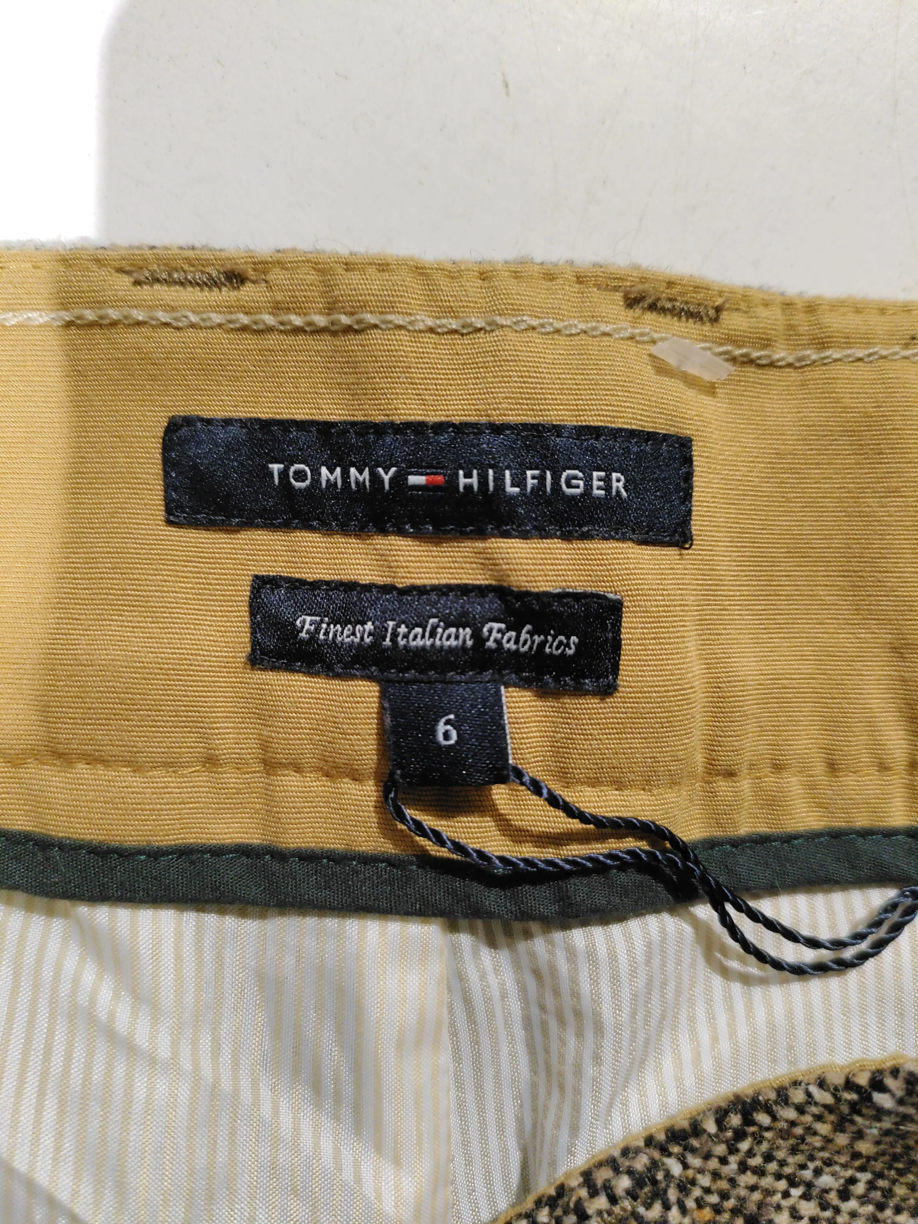 Tommy Hilfiger Women's Shorts UK 10 Brown Wool with Nylon, Silk Cut-Off - Image 5