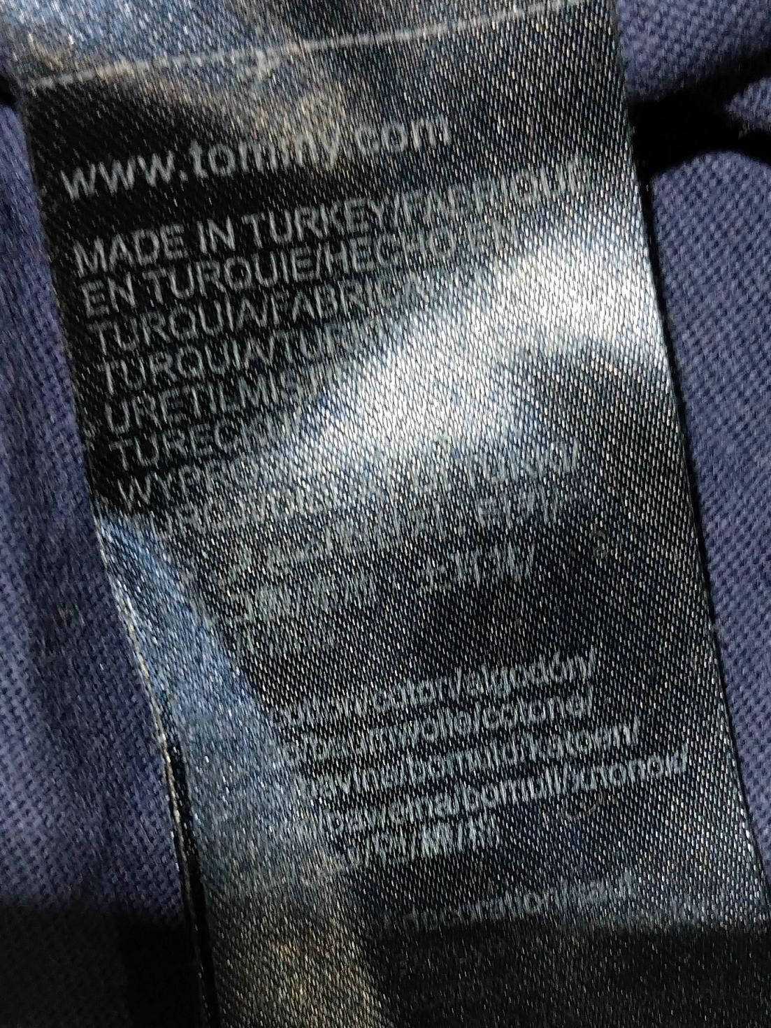 Tommy Hilfiger Women's T-Shirt M Blue 100% Cotton Basic - Image 8