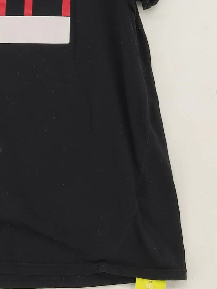 Tommy Hilfiger Women's T-Shirt S Black Cotton with Polyester Basic - Image 4