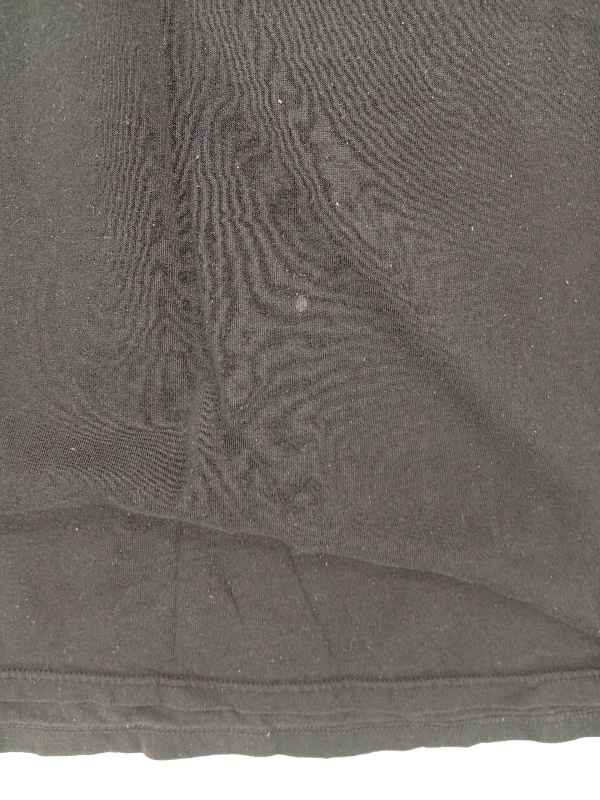Tommy Hilfiger Women's T-Shirt S Black Cotton with Polyester Basic - Image 5