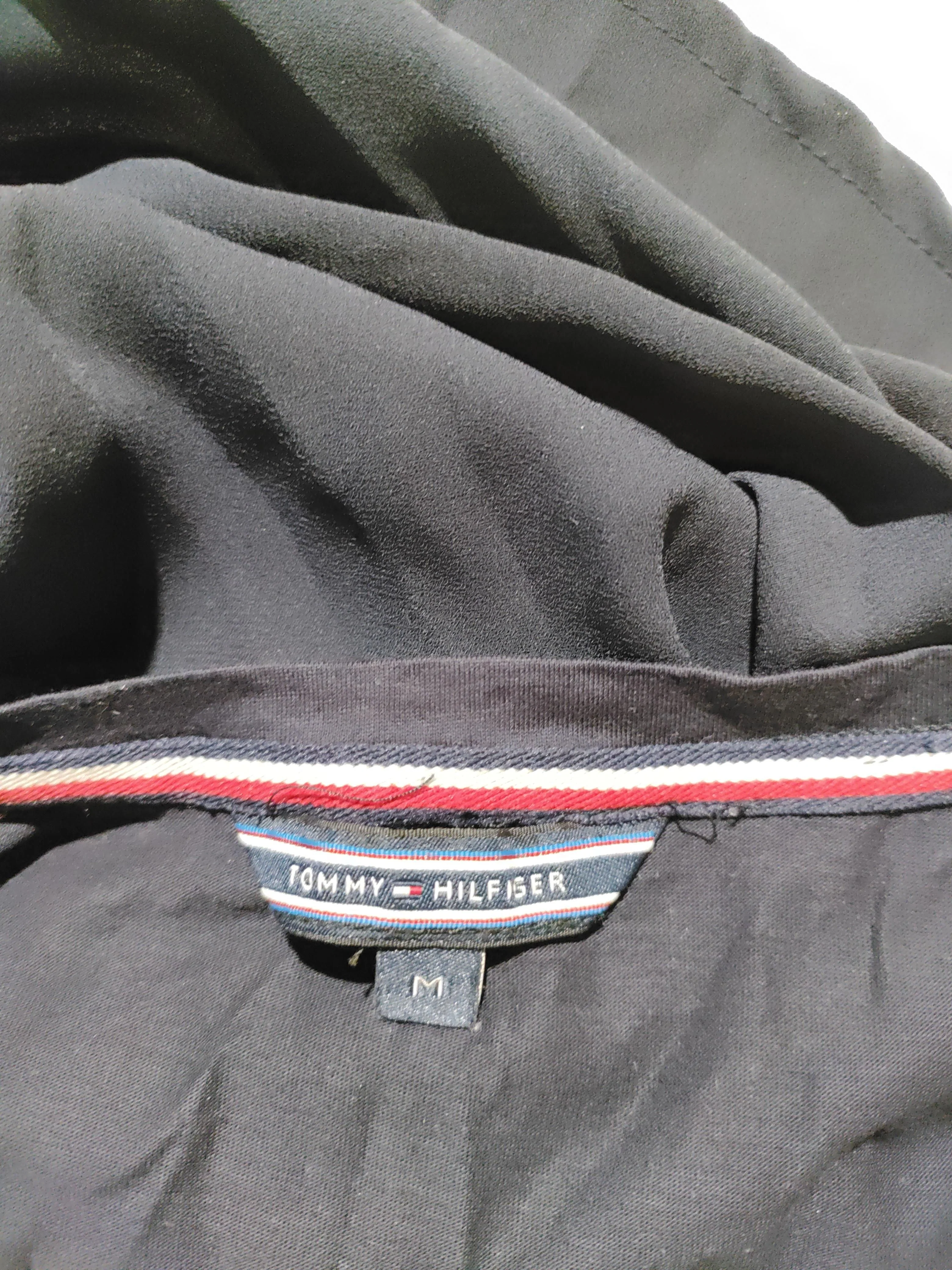 Tommy Hilfiger Women's Top M Black 100% Other 3/4 Sleeve Round Neck Basic - Image 5